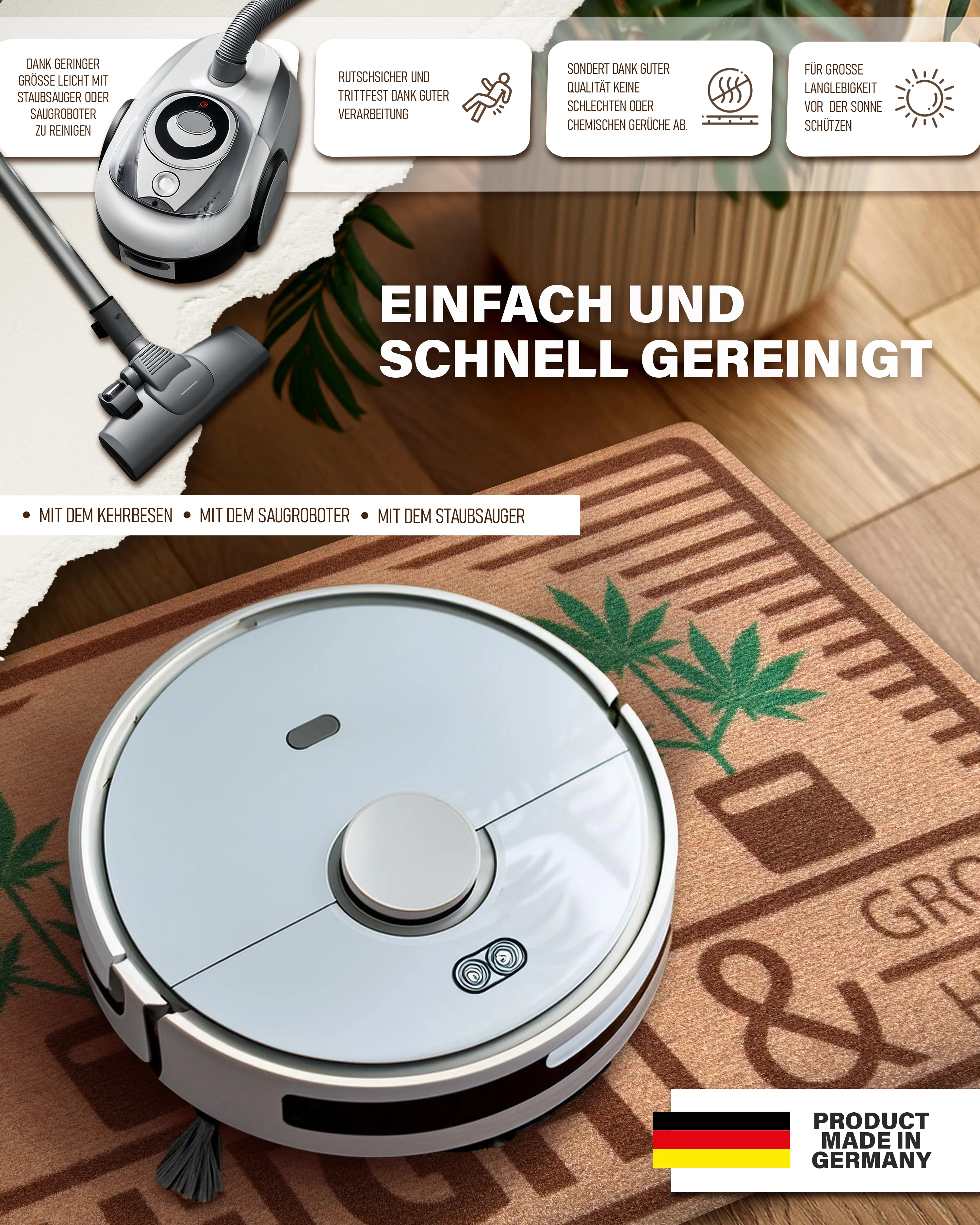 Hi(gh) & Grow Home Kiffer Fußmatte - Image 4