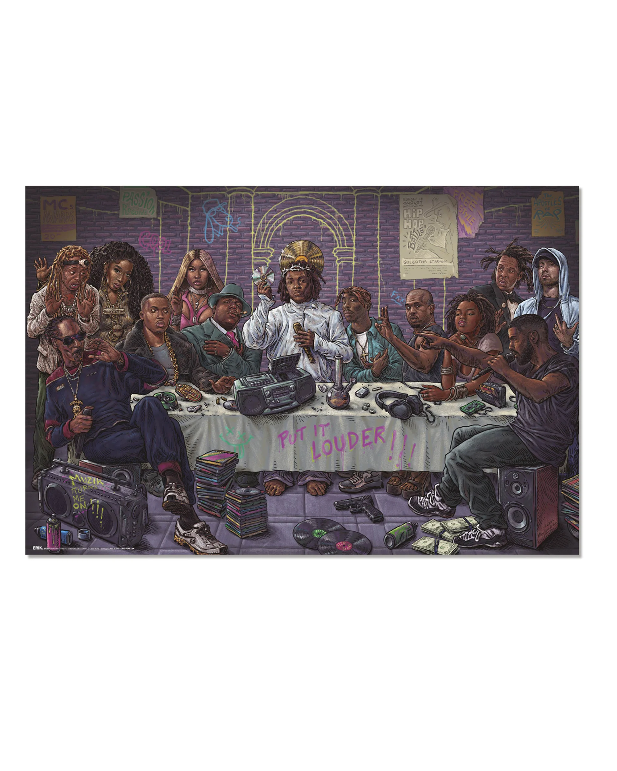 Hip Hop Poster The Last Supper