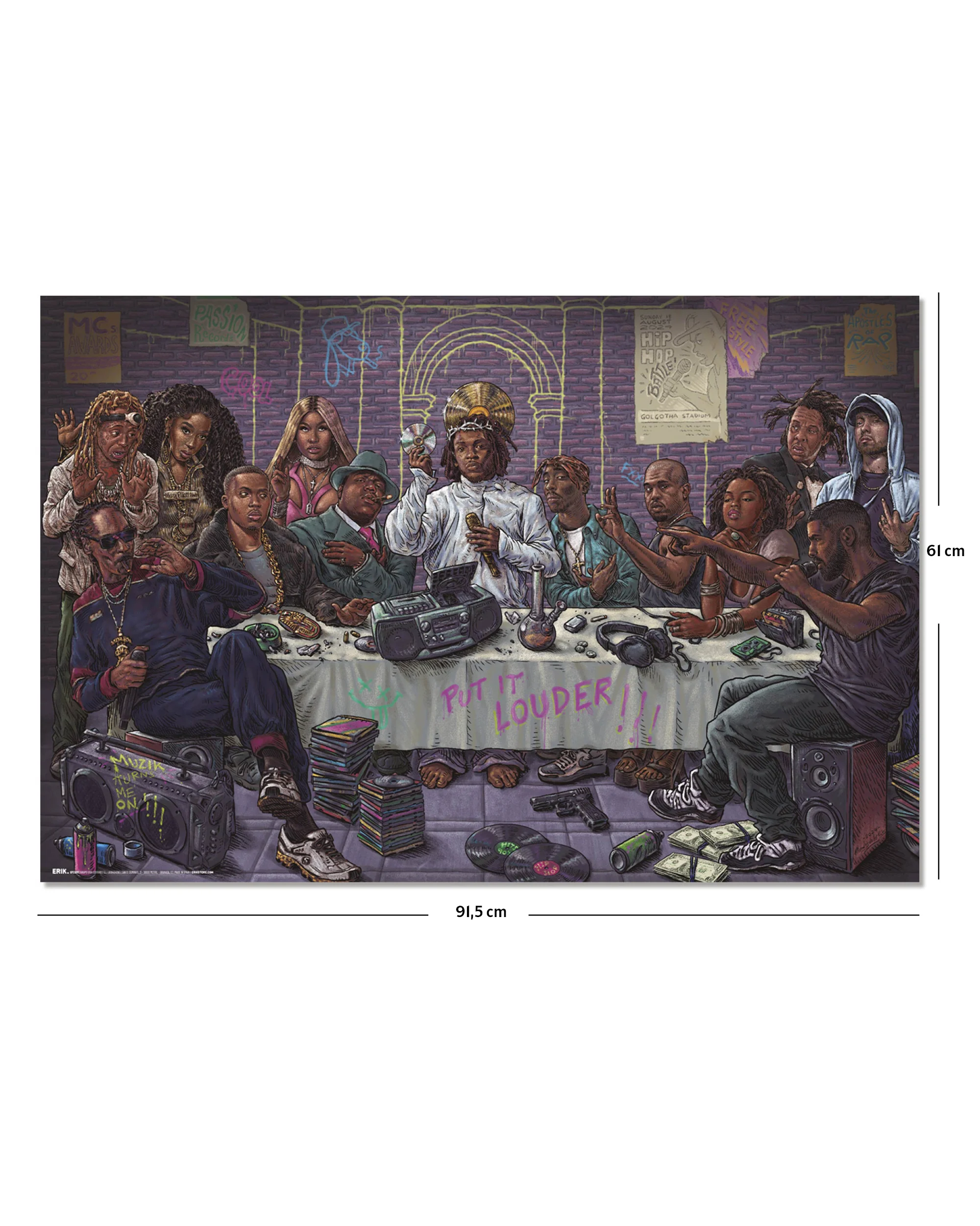Hip Hop Poster The Last Supper - Image 2