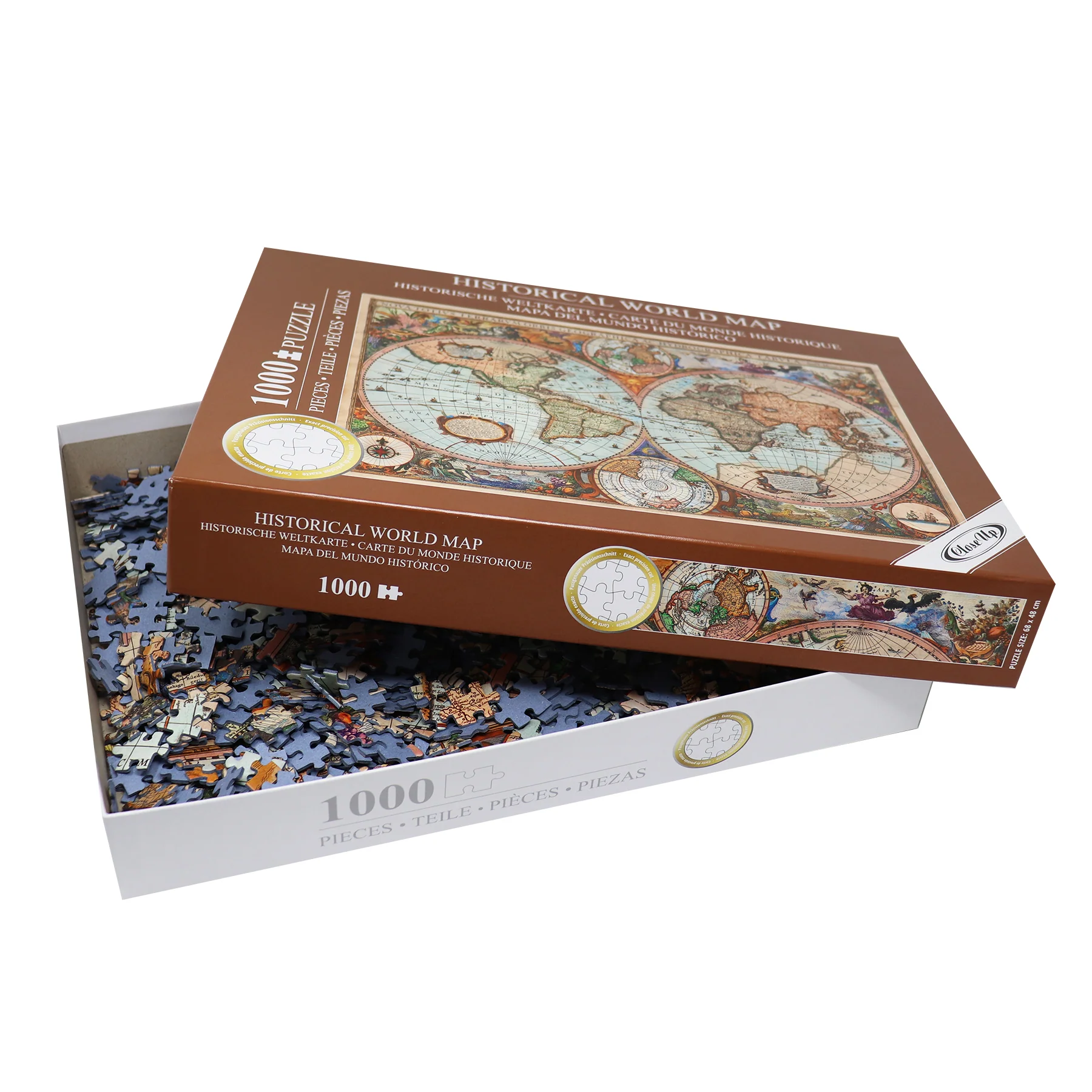 Historische Weltkarte Puzzle 1000 Teile, Aimee Stewart - Image 4