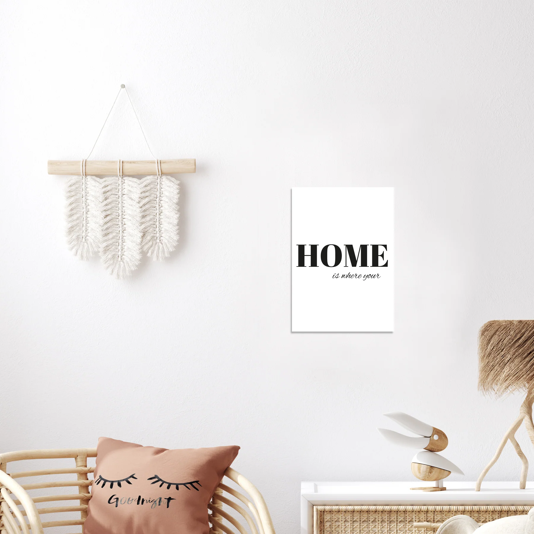 Home is where your Kunstdruck Din A4 - Image 3