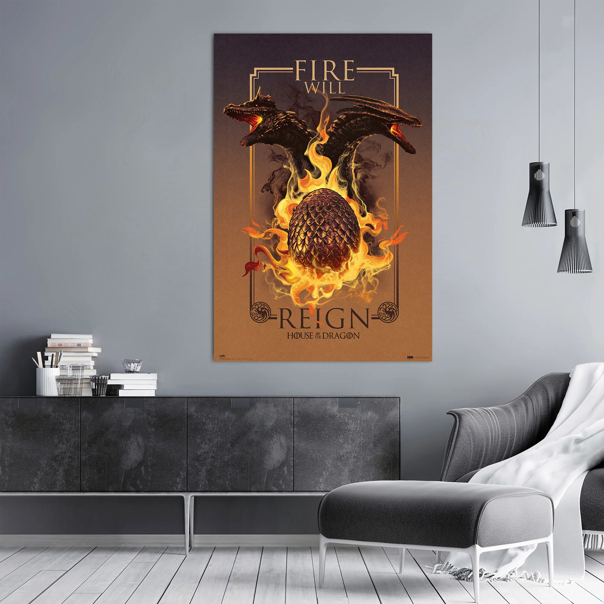 House Of The Dragon Poster Fire Will Reign - Image 3