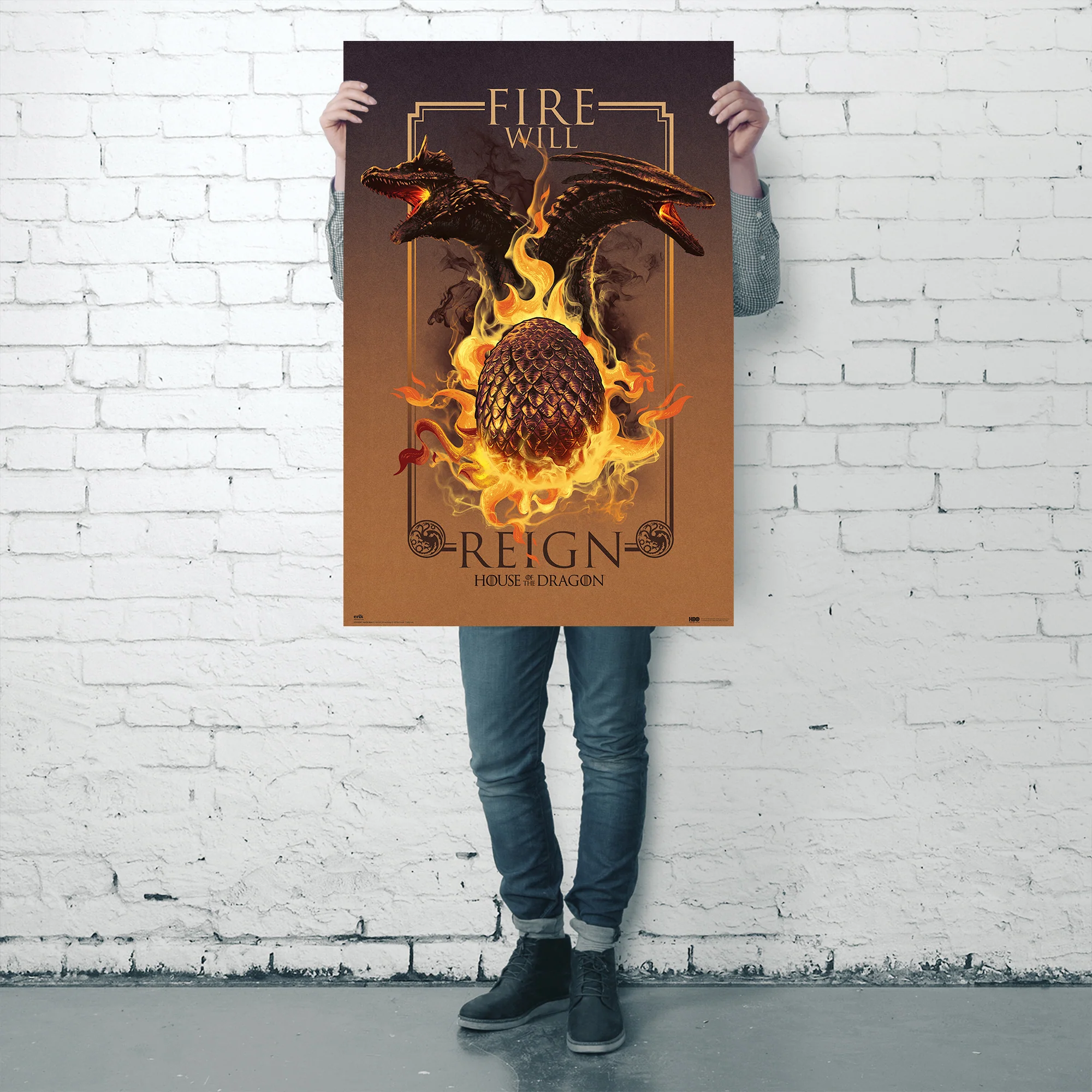 House Of The Dragon Poster Fire Will Reign - Image 4