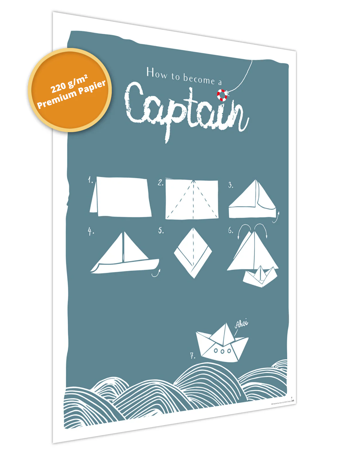 How To Become A Captain Kunstdruck - Image 4