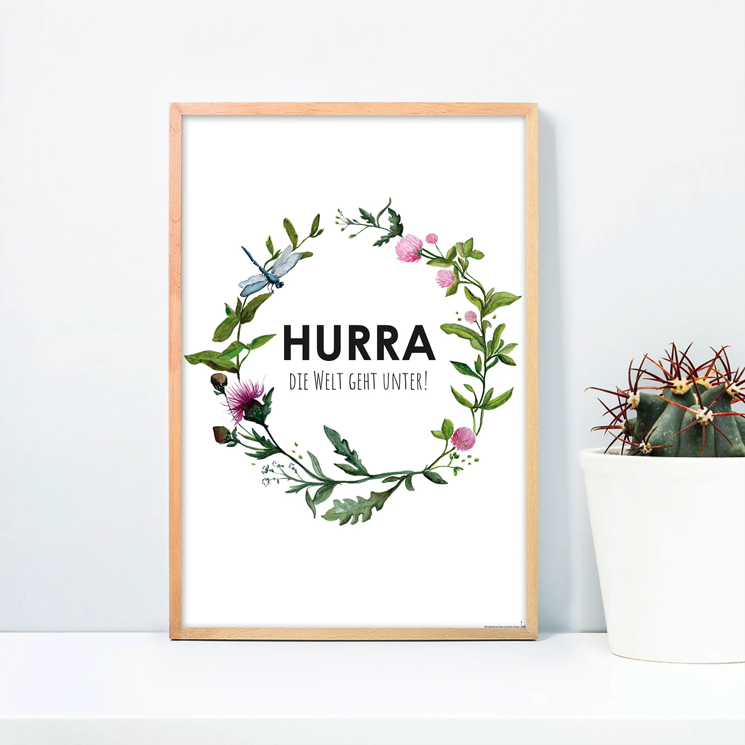 Hurra die Welt geht unter! Kunstdruck - Image 2