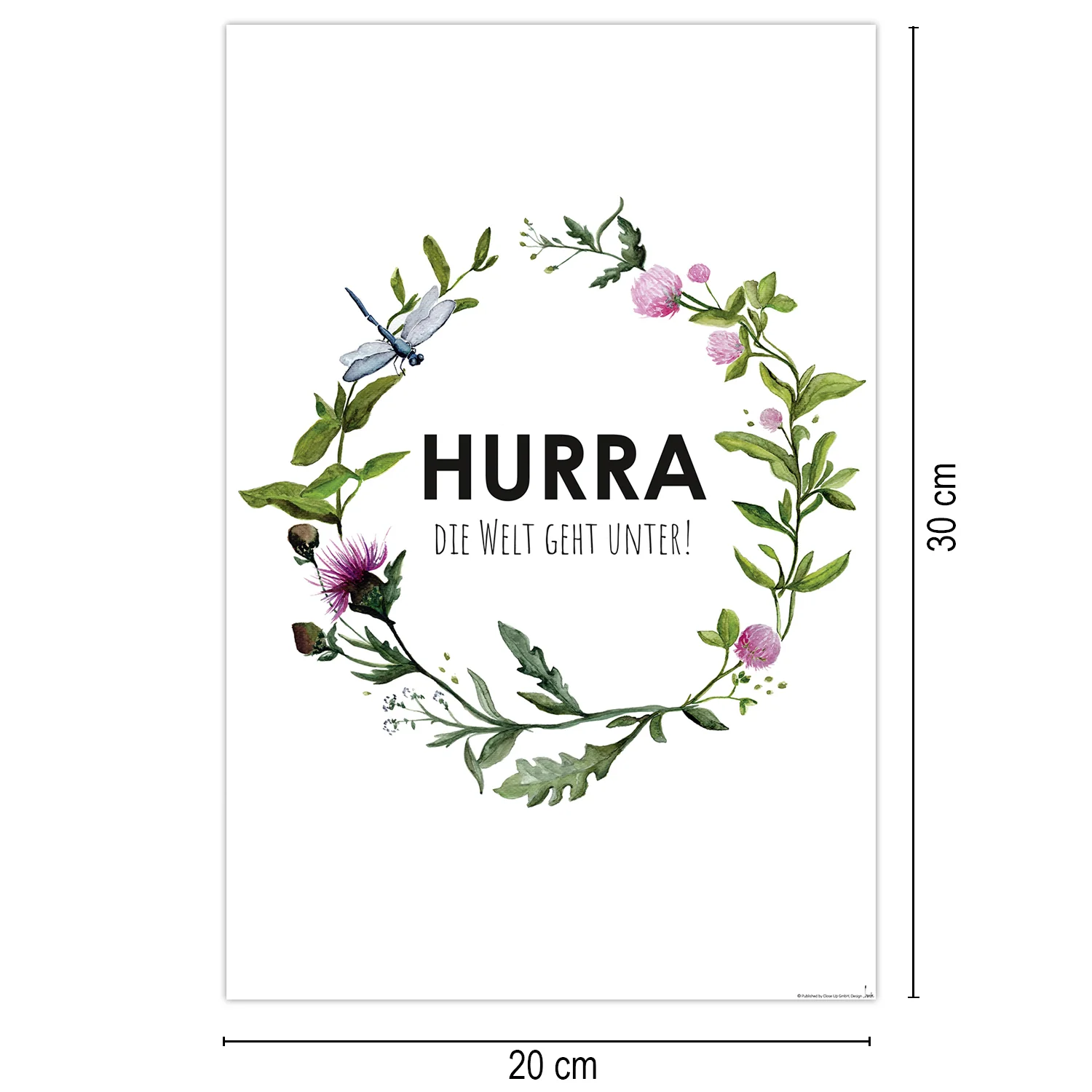 Hurra die Welt geht unter! Kunstdruck - Image 3