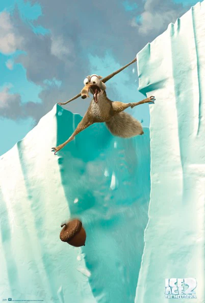 Postkarte Ice age 2 - the Meltdown