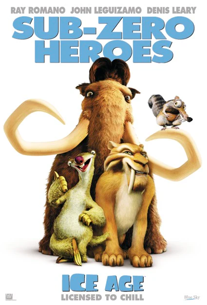 Postkarte Ice Age