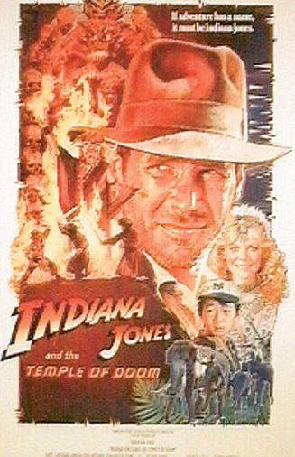 Postkarte Indiana Jones