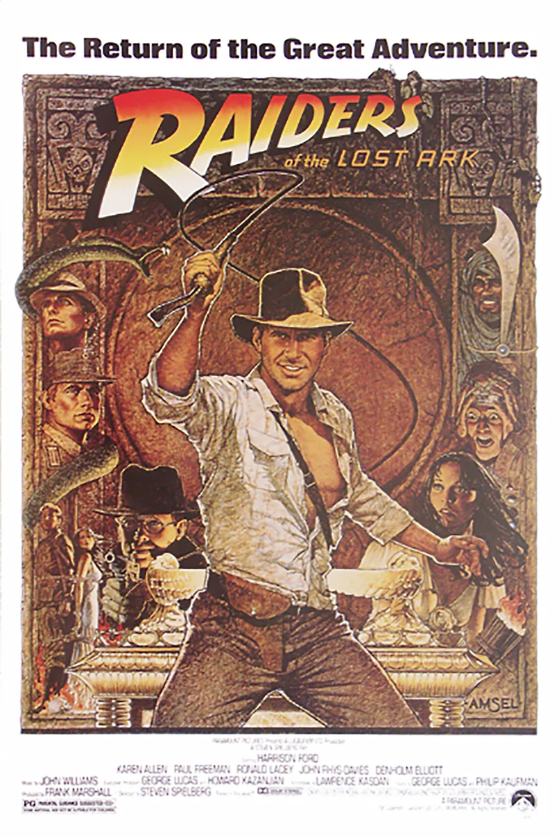 Indiana Jones Poster 3-er Set Filmplakate - Image 2