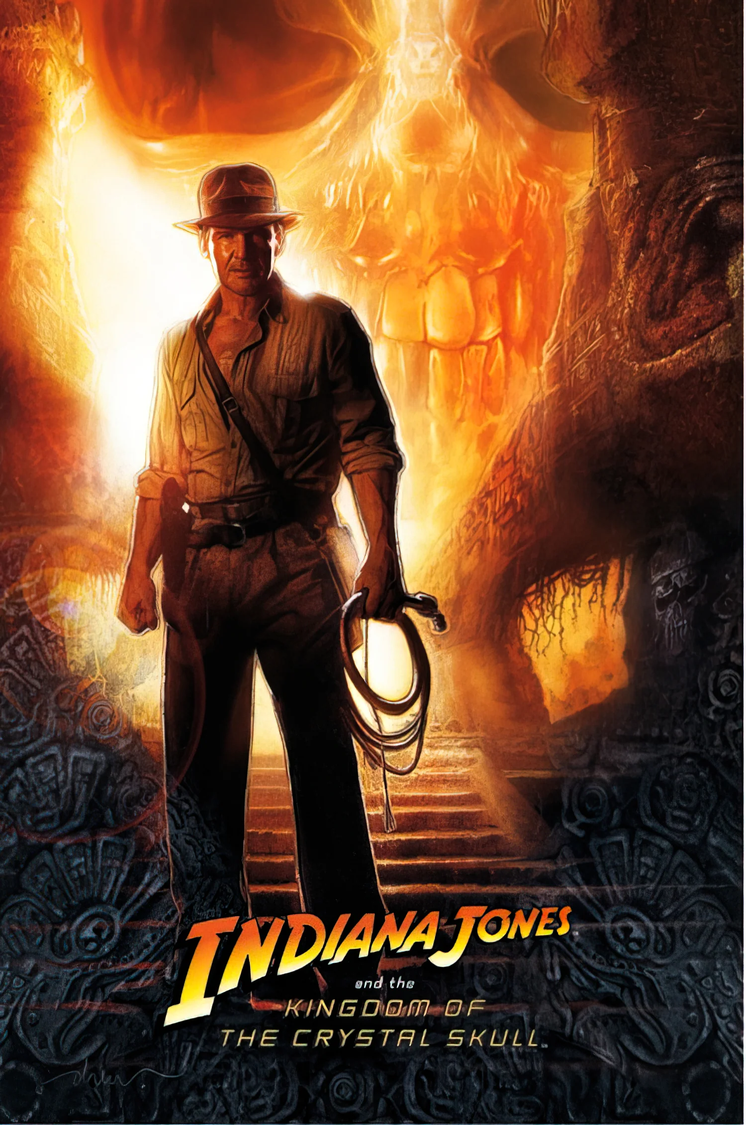 Indiana Jones Poster Kingdom of th Crystal Skull