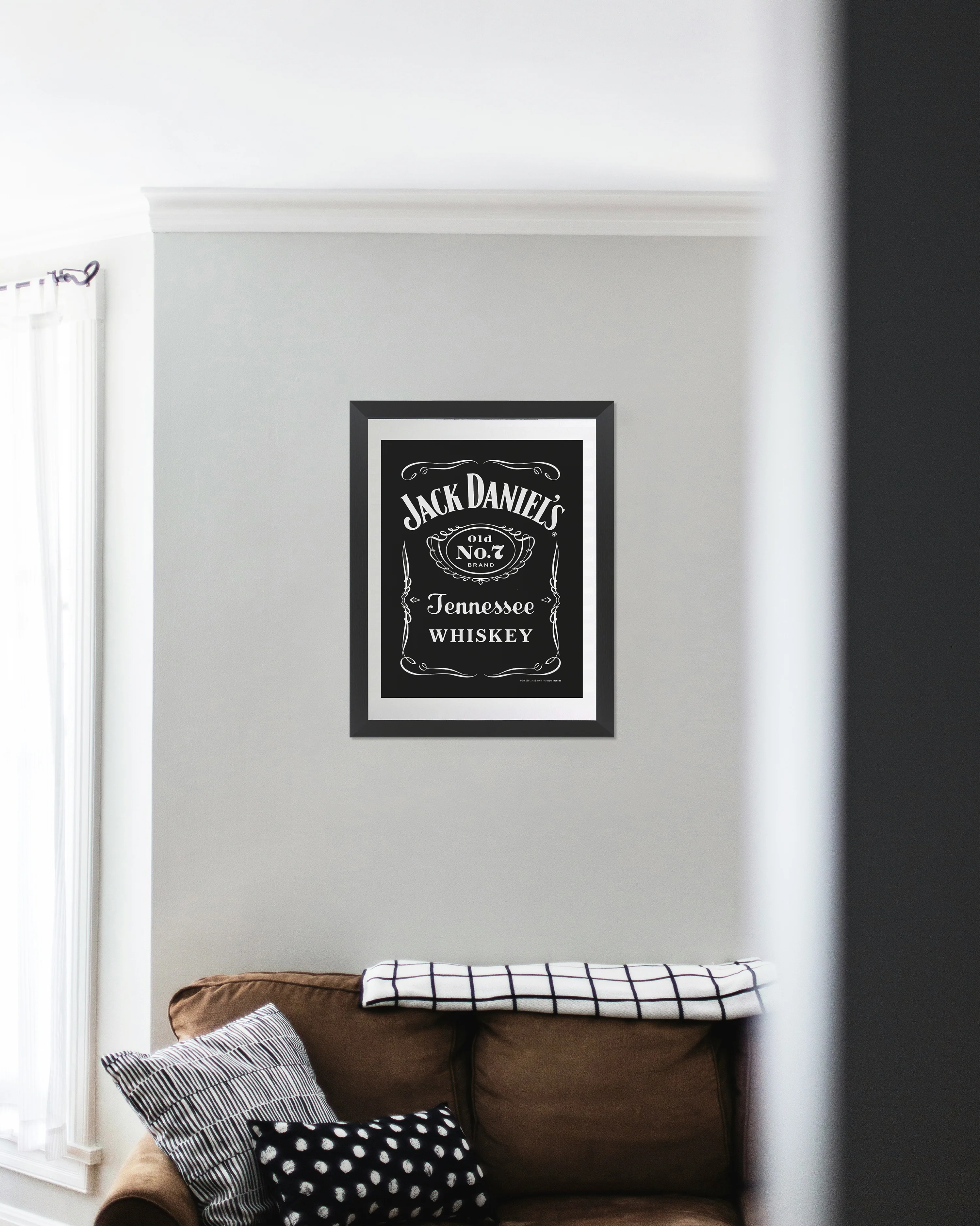 Jack Daniel's Spiegel Black Label XL - 30x40 cm - Image 7