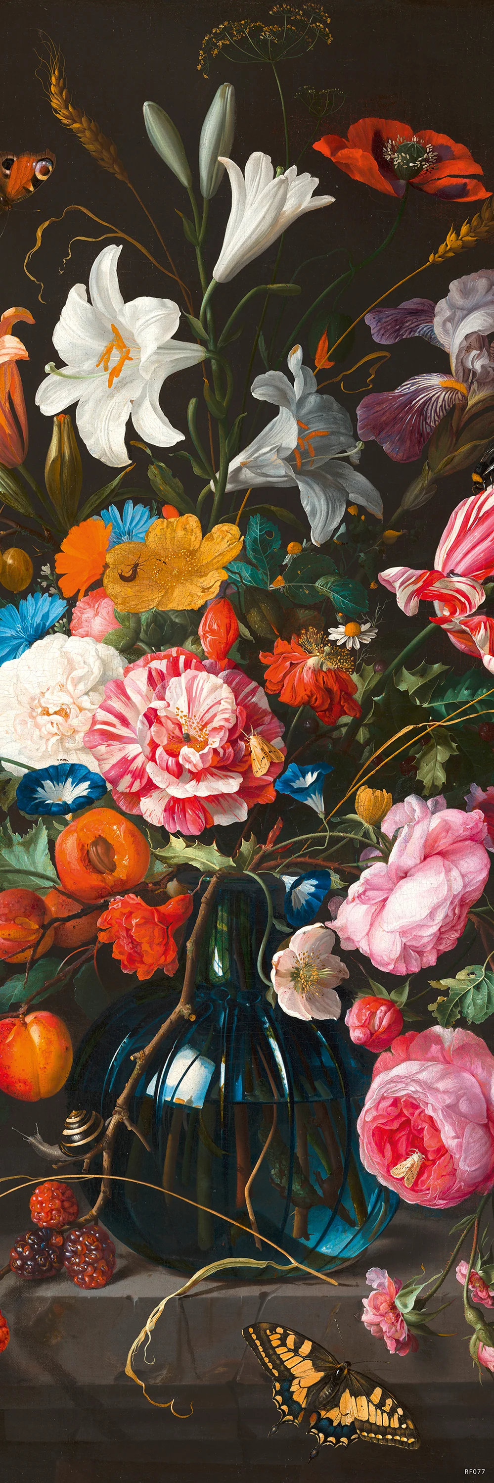 Jan Davidsz de Heem Poster Vase mit Blumen