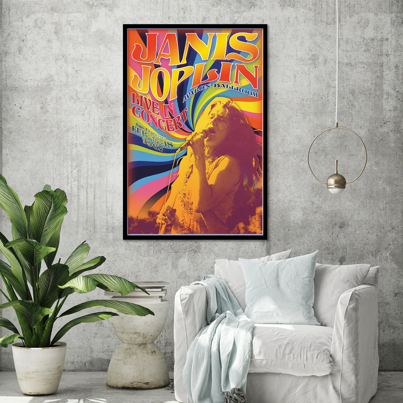 Janis Joplin Poster Live In Concert - Image 2