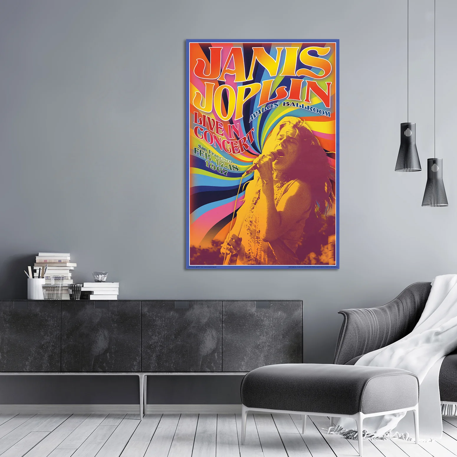 Janis Joplin Poster Live In Concert - Image 3