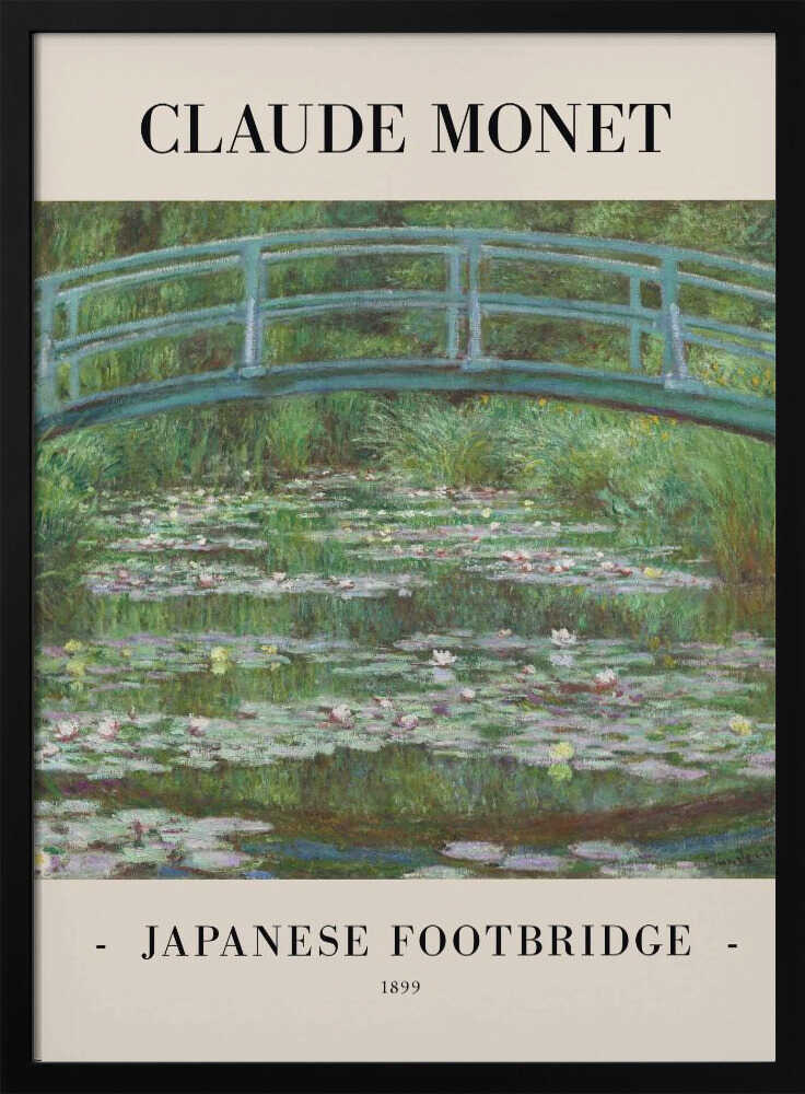 Japanese Footbridge 1899 von Claude Monet - Image 8