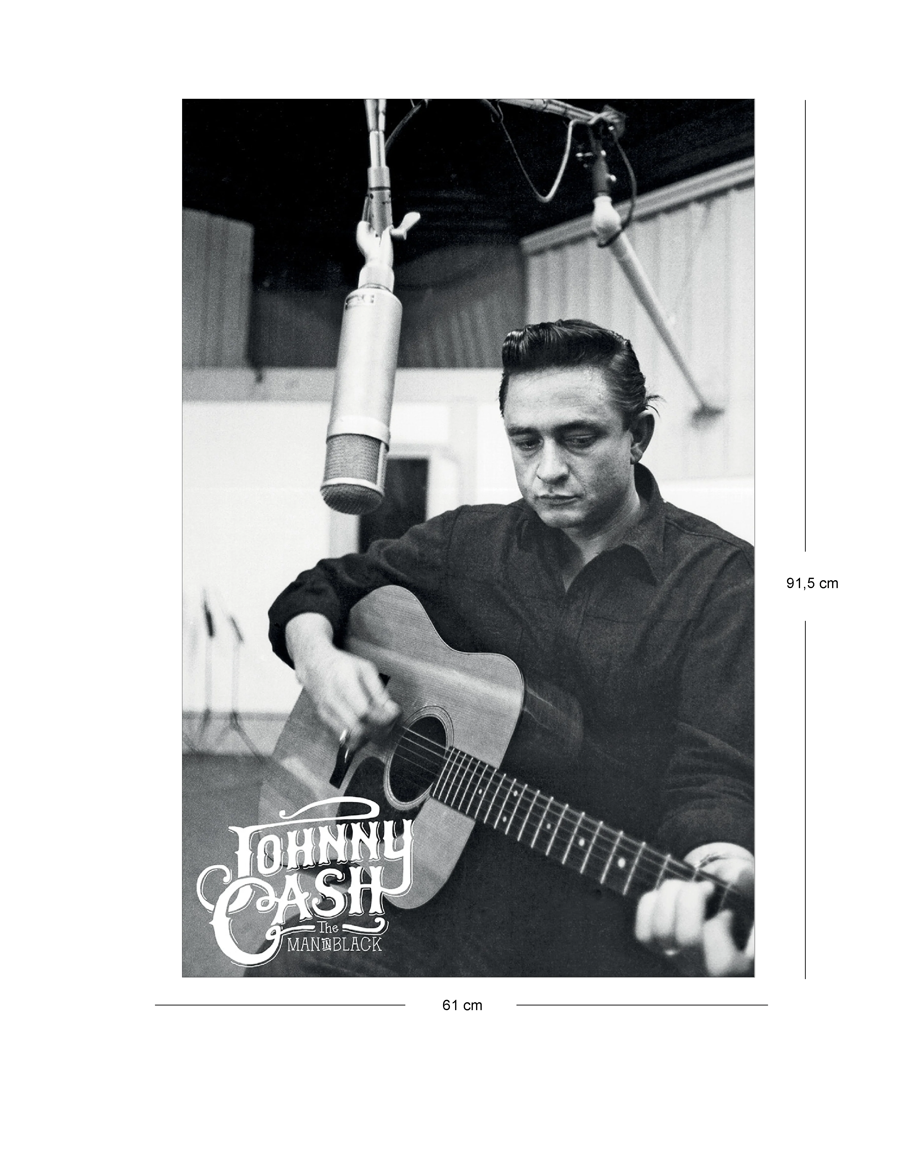 Johnny Cash Poster Studio The Man in Black - Image 2