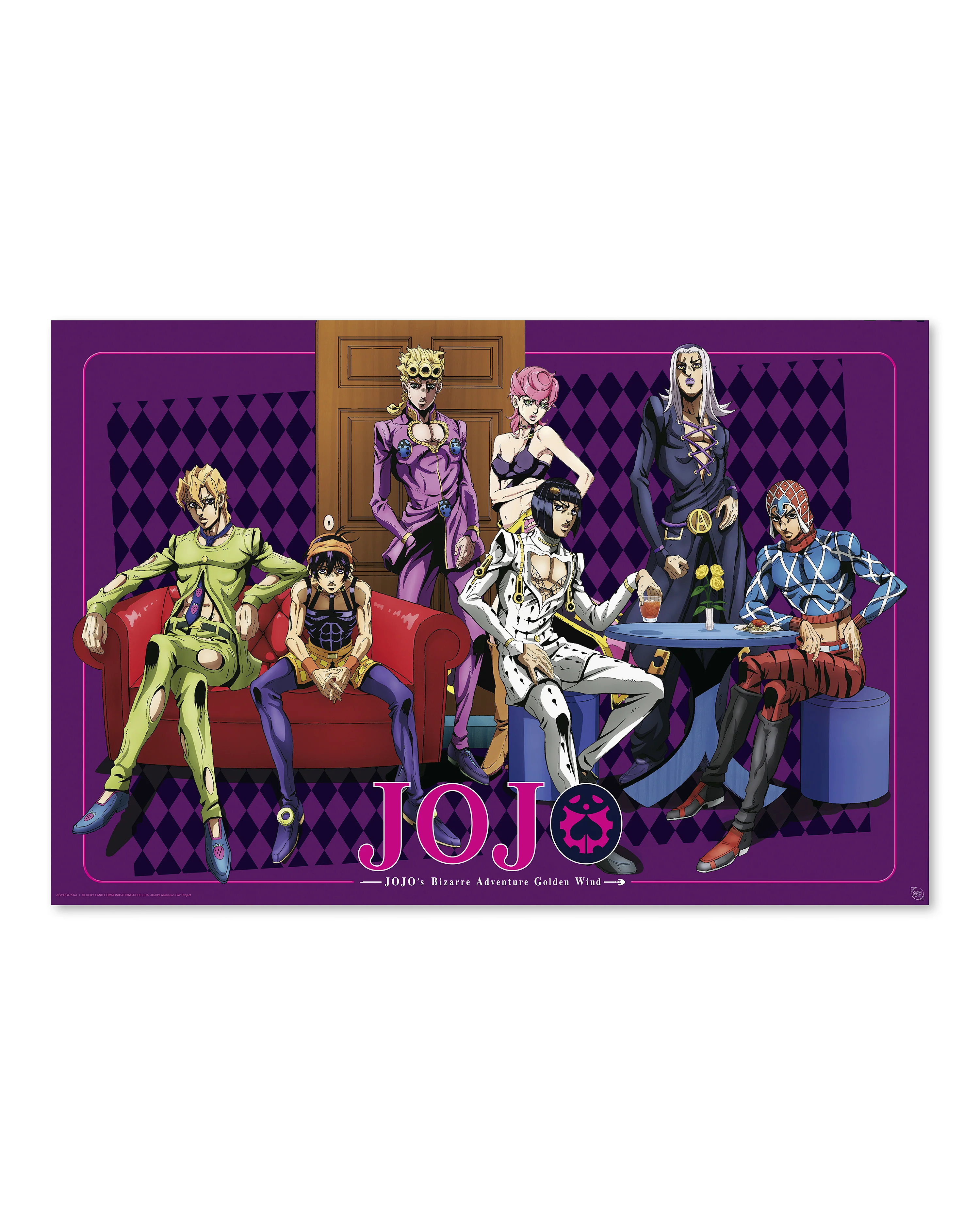 Jojo's Bizarre Adventure Golden Wind Team