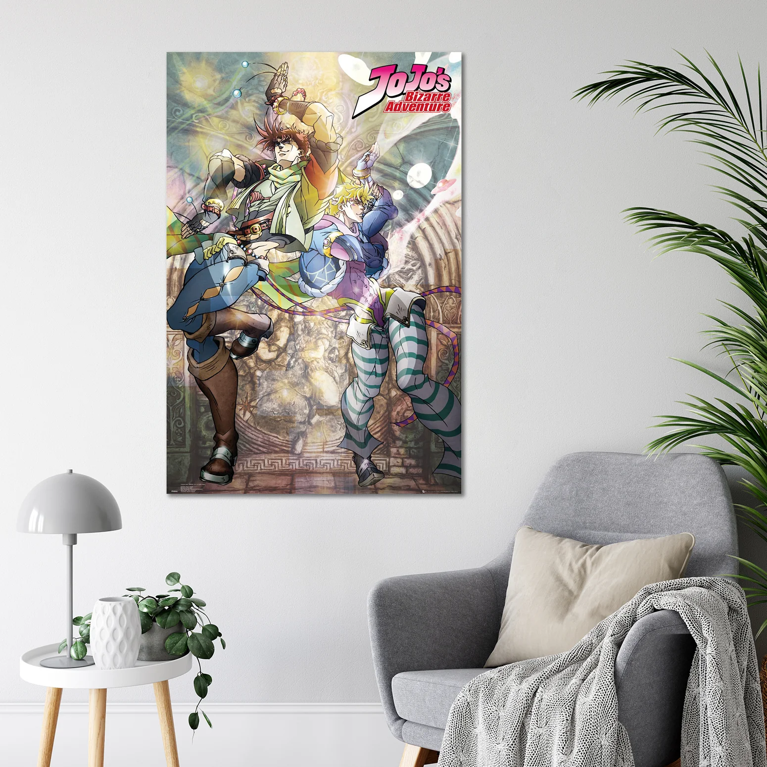 Jojo's Bizarre Adventure Poster Joseph and Ceasar - Image 3