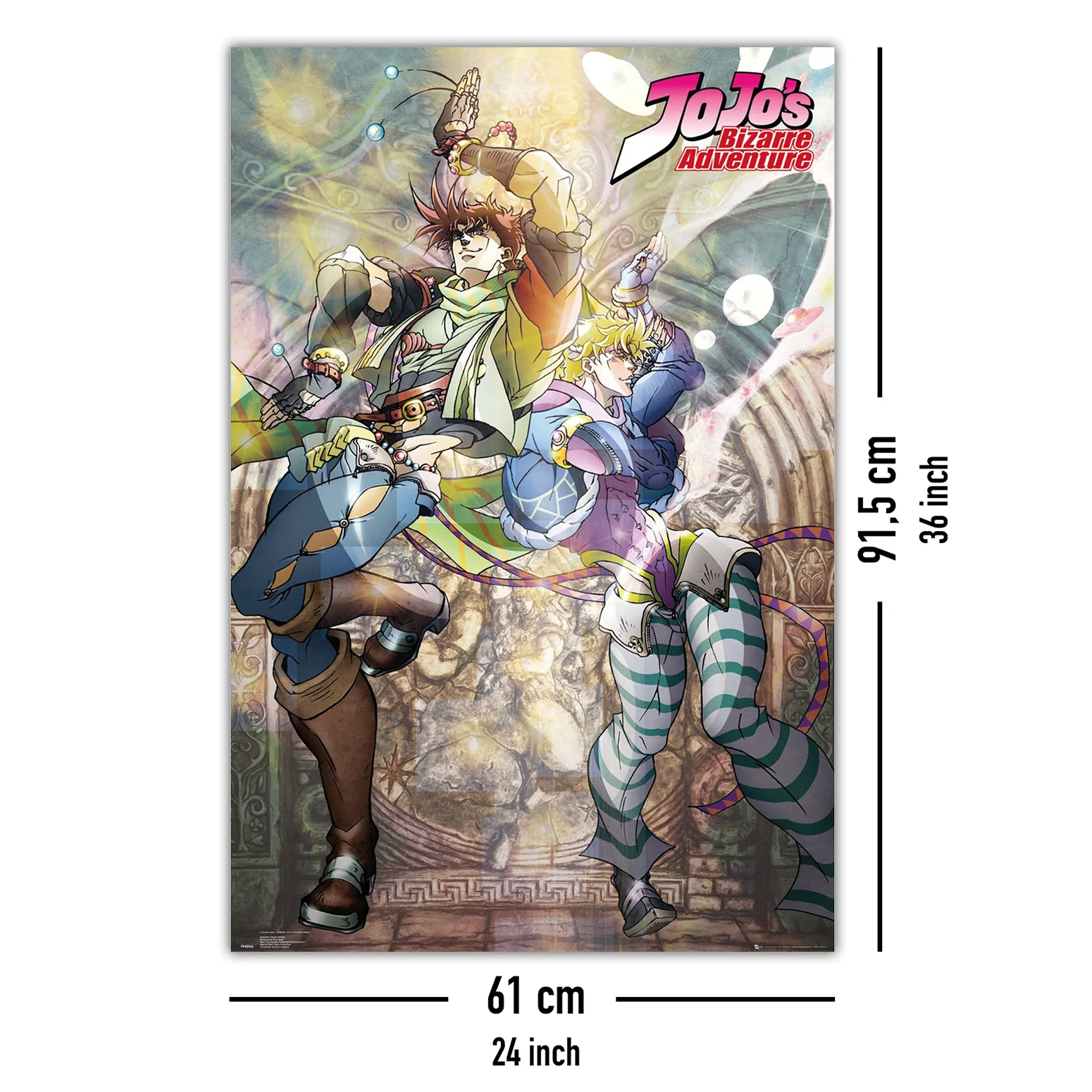 Jojo's Bizarre Adventure Poster Joseph and Ceasar - Image 5