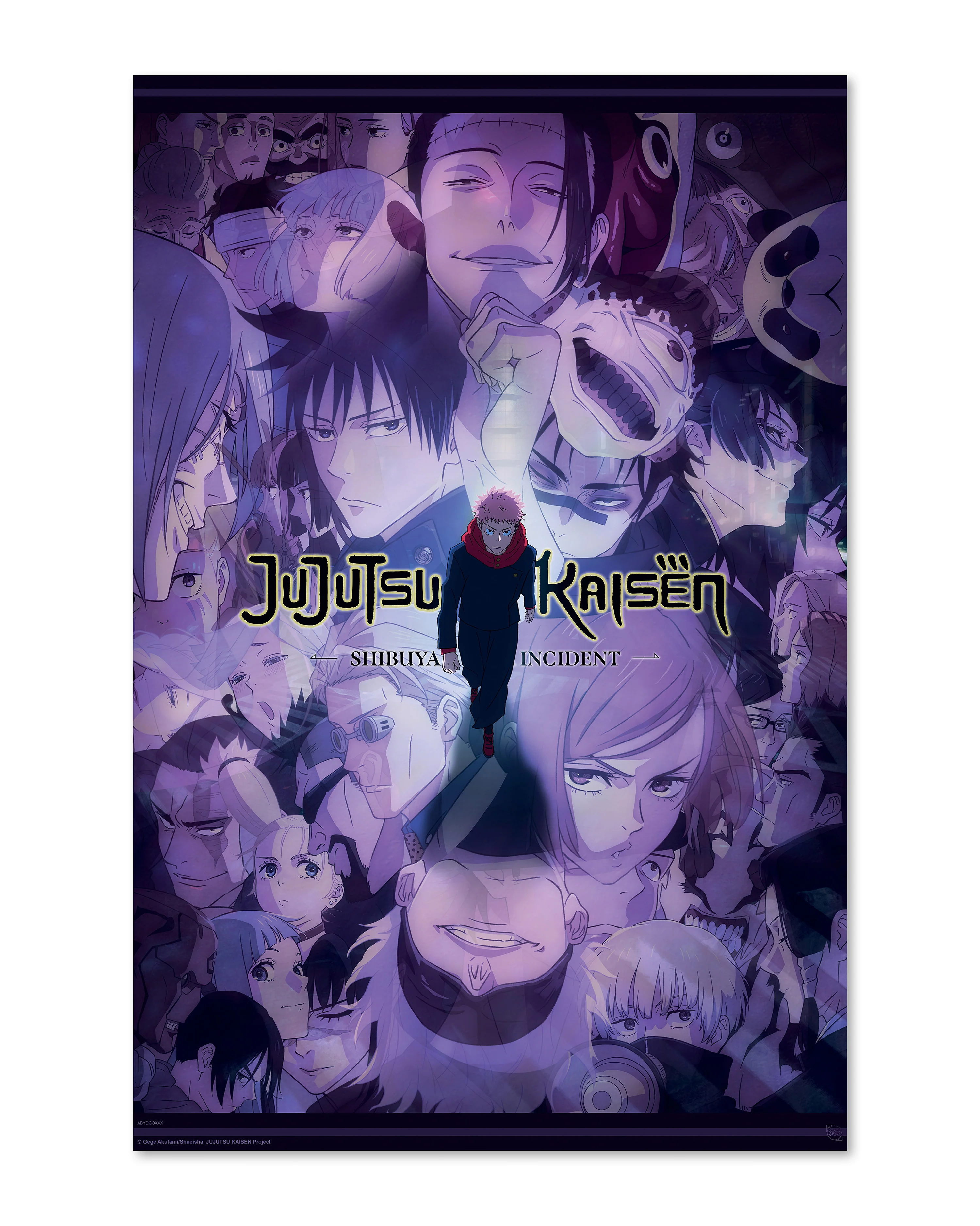Jujutsu Kaisen Poster Shibuya Incident