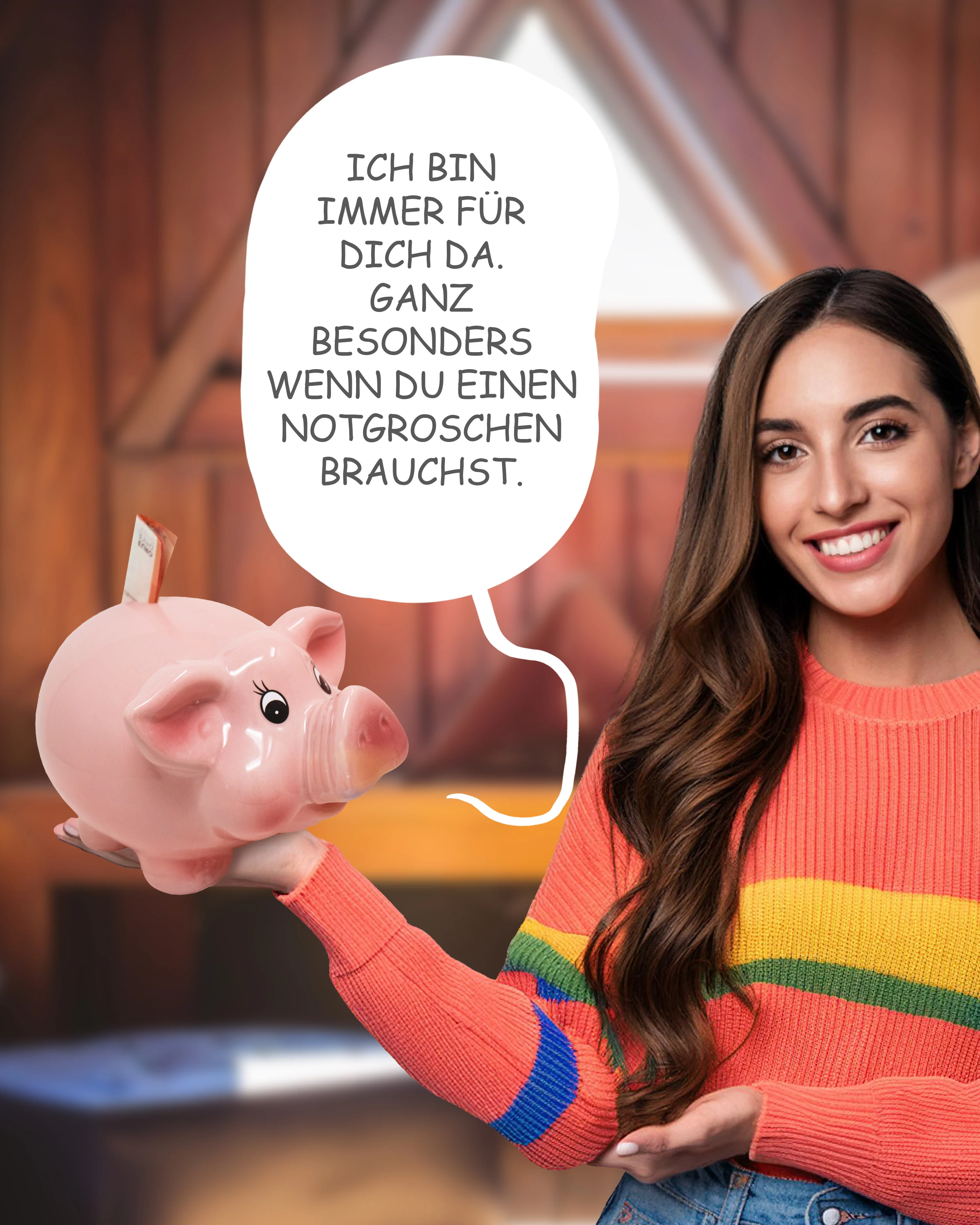 Jumbo Sparschwein XXL glasiert - Image 6
