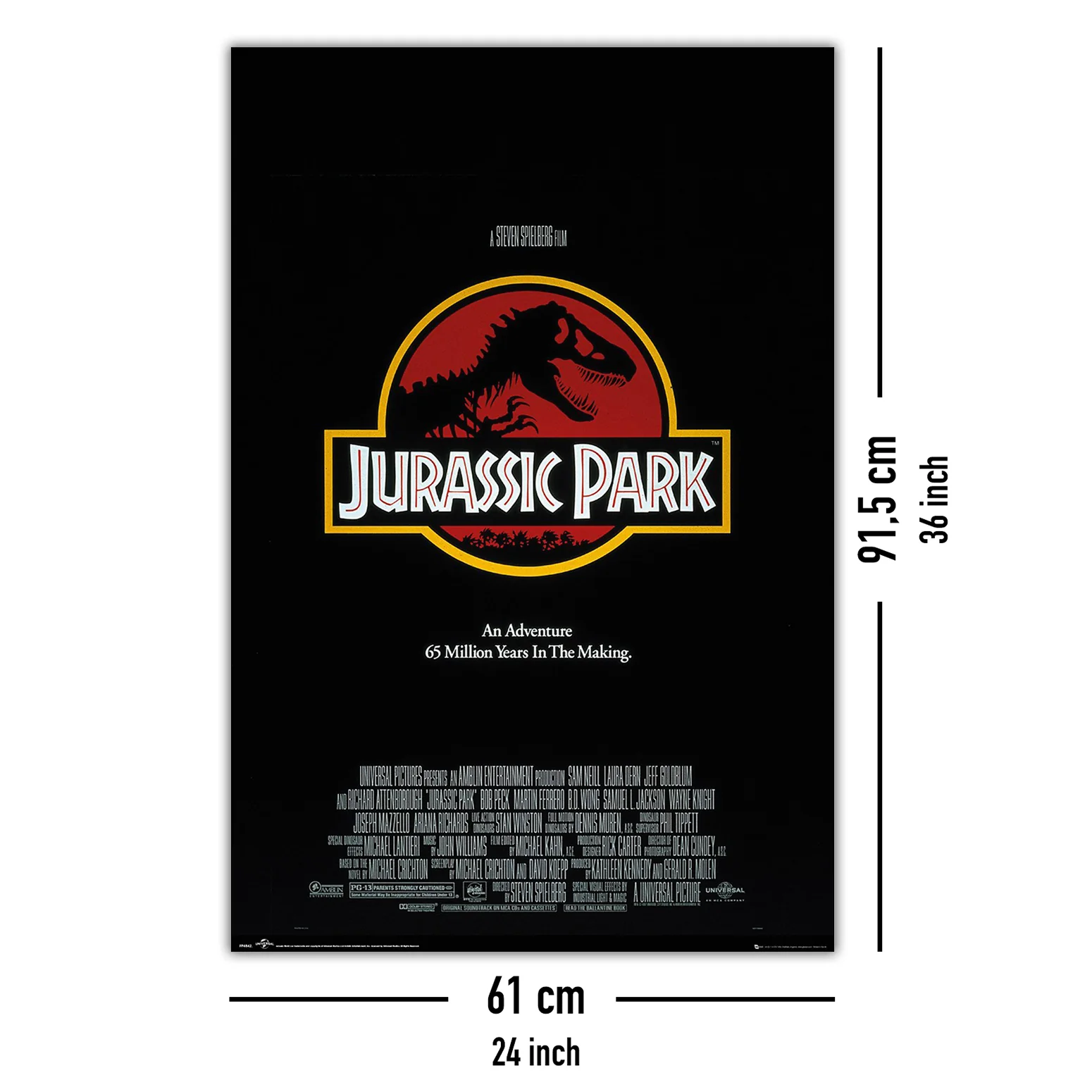 Jurassic Park Poster Key Art - Image 5