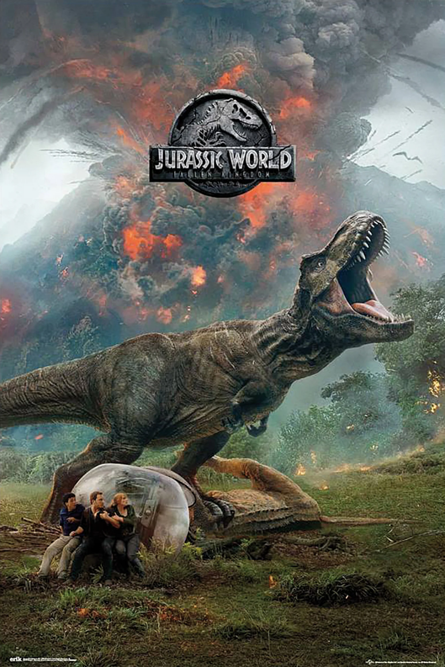 Jurassic World Poster T-Rex