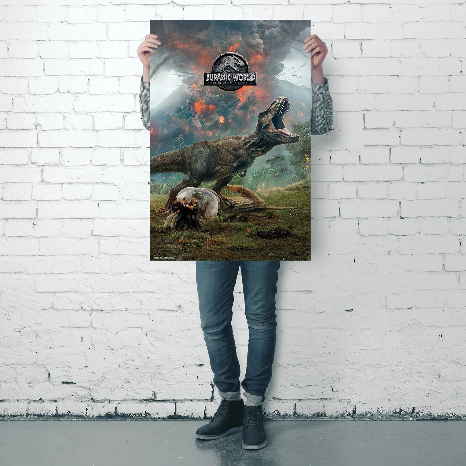 Jurassic World Poster T-Rex - Image 4