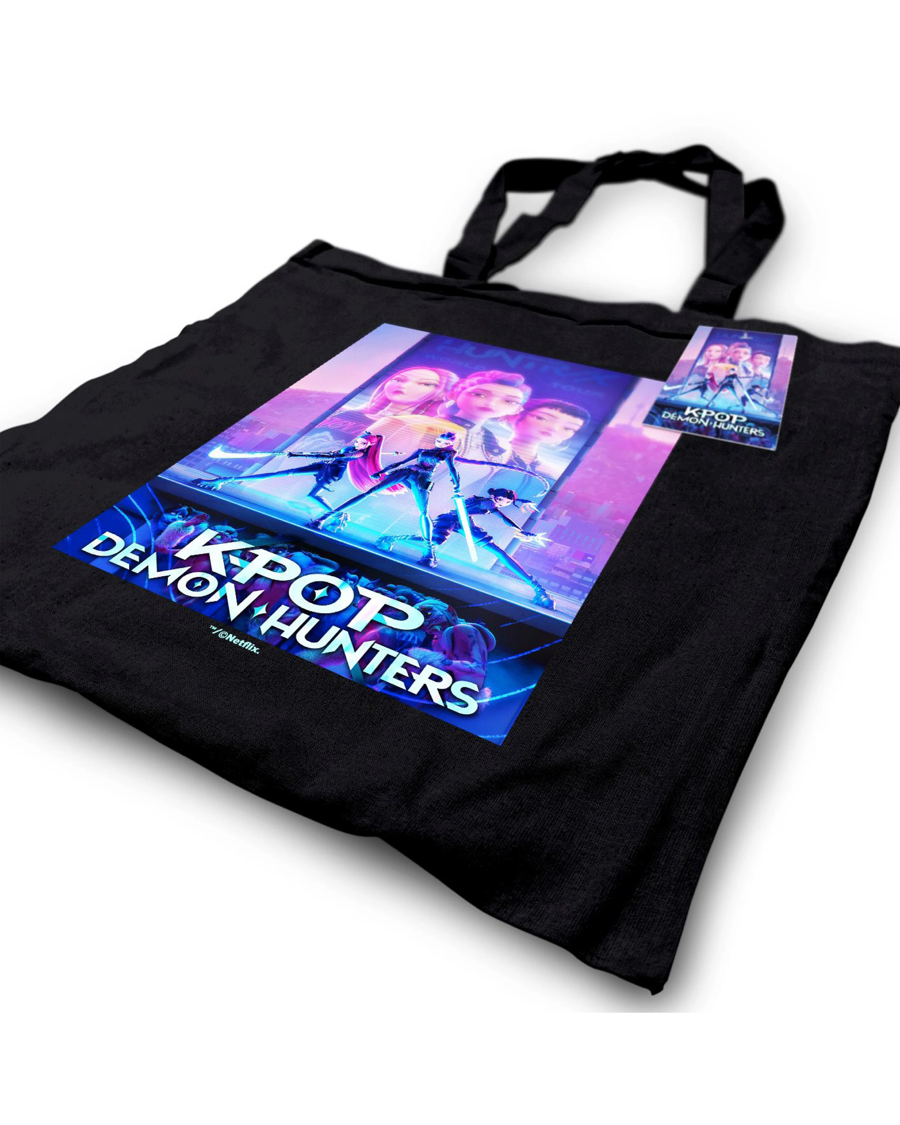 K-Pop Demon Hunters Canvas Tasche Huntrix Key Art - Image 5