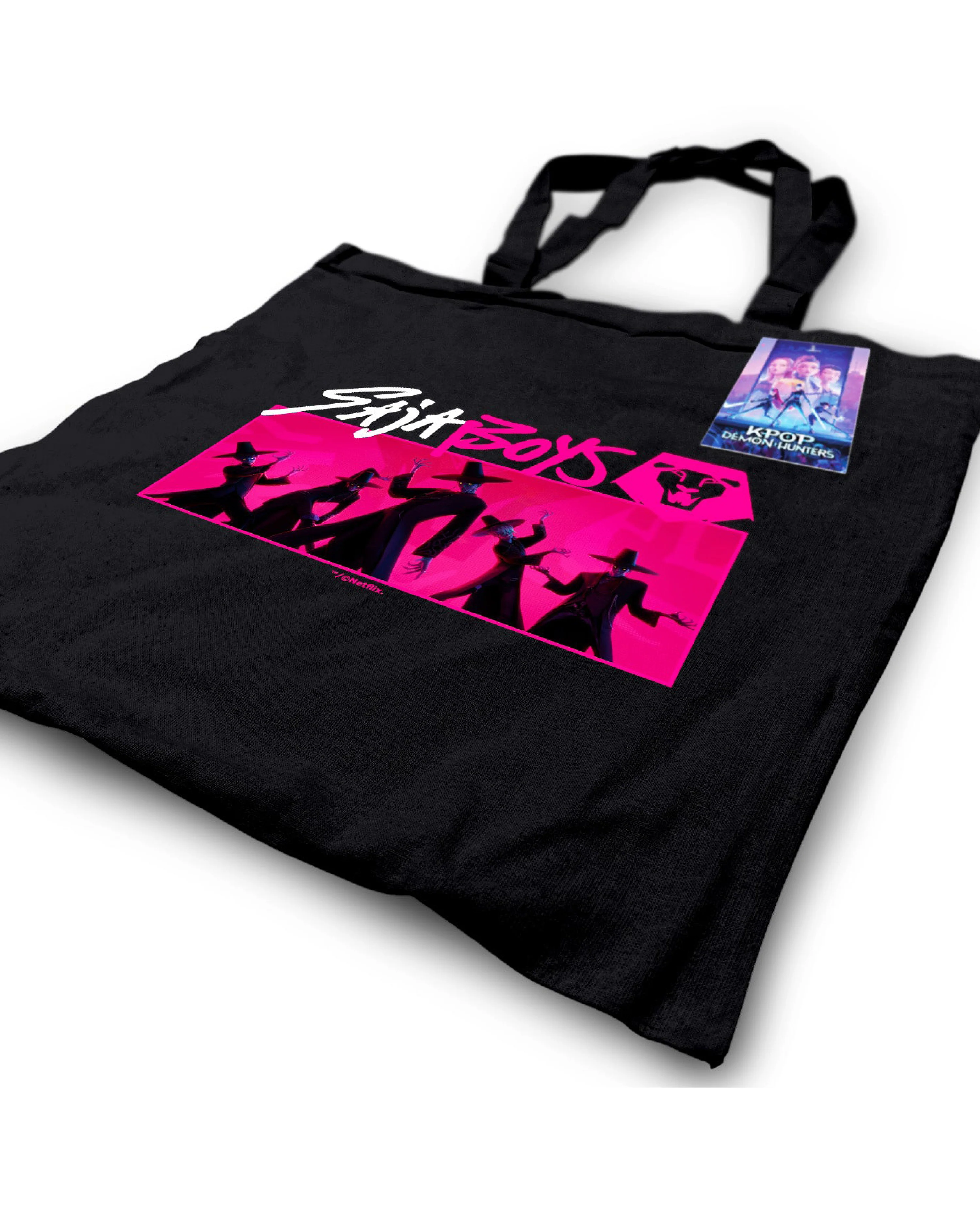 K-Pop Demon Hunters 2-er Taschenset aus Canvas: Huntr/x & Saja Boys - Image 5