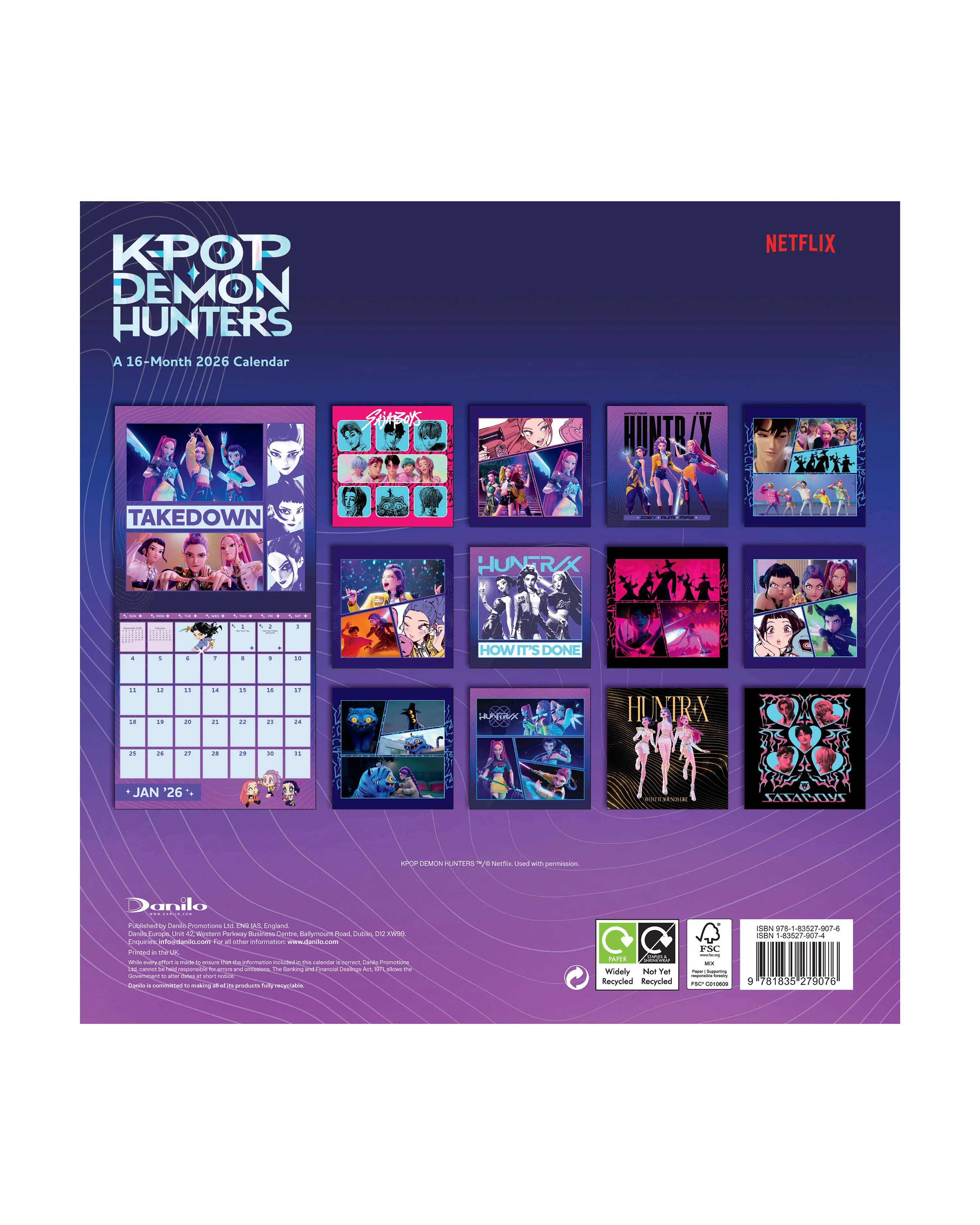 K-Pop Demon Hunters Kalender 2026 - Image 12