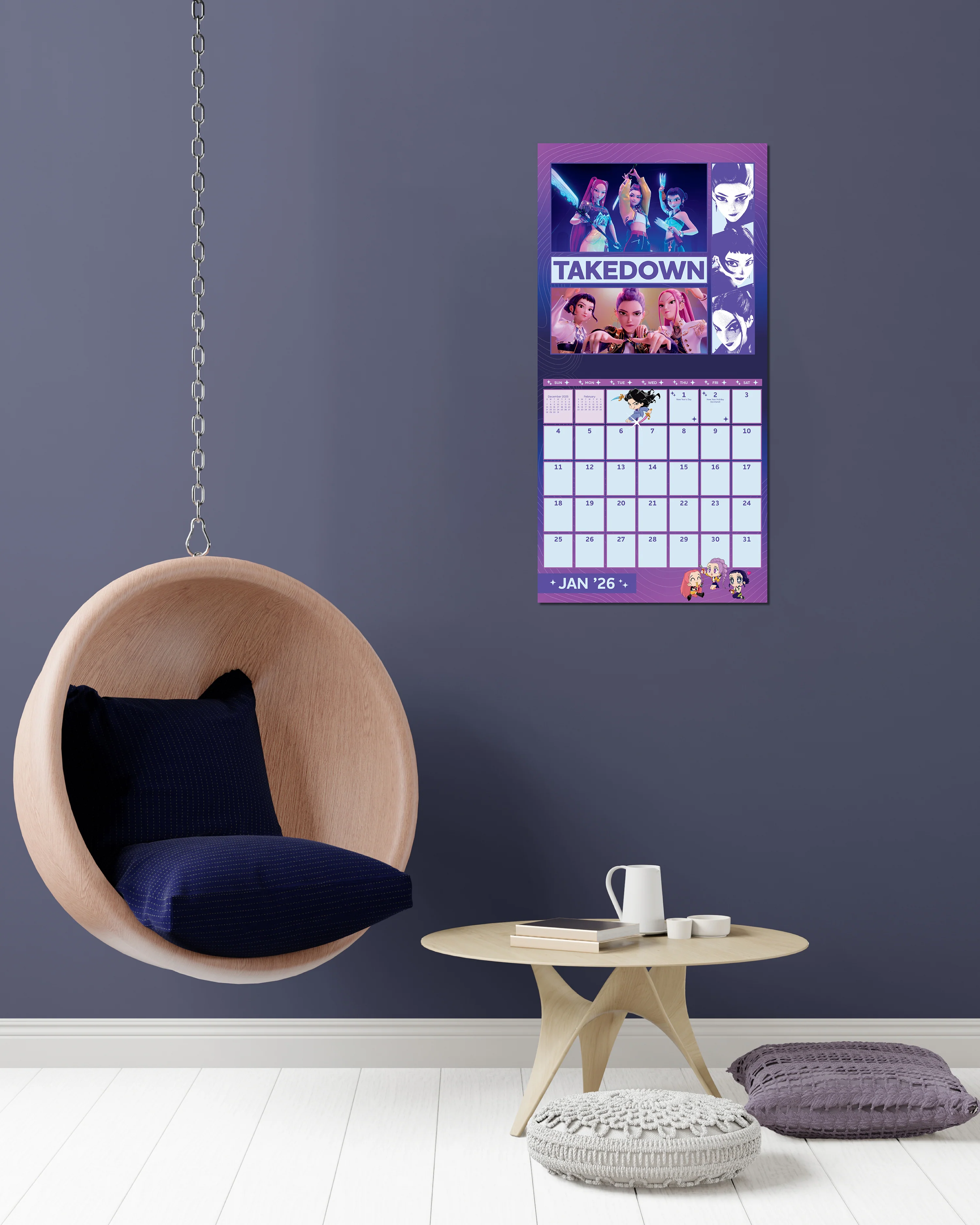 K-Pop Demon Hunters Kalender 2026 - Image 3