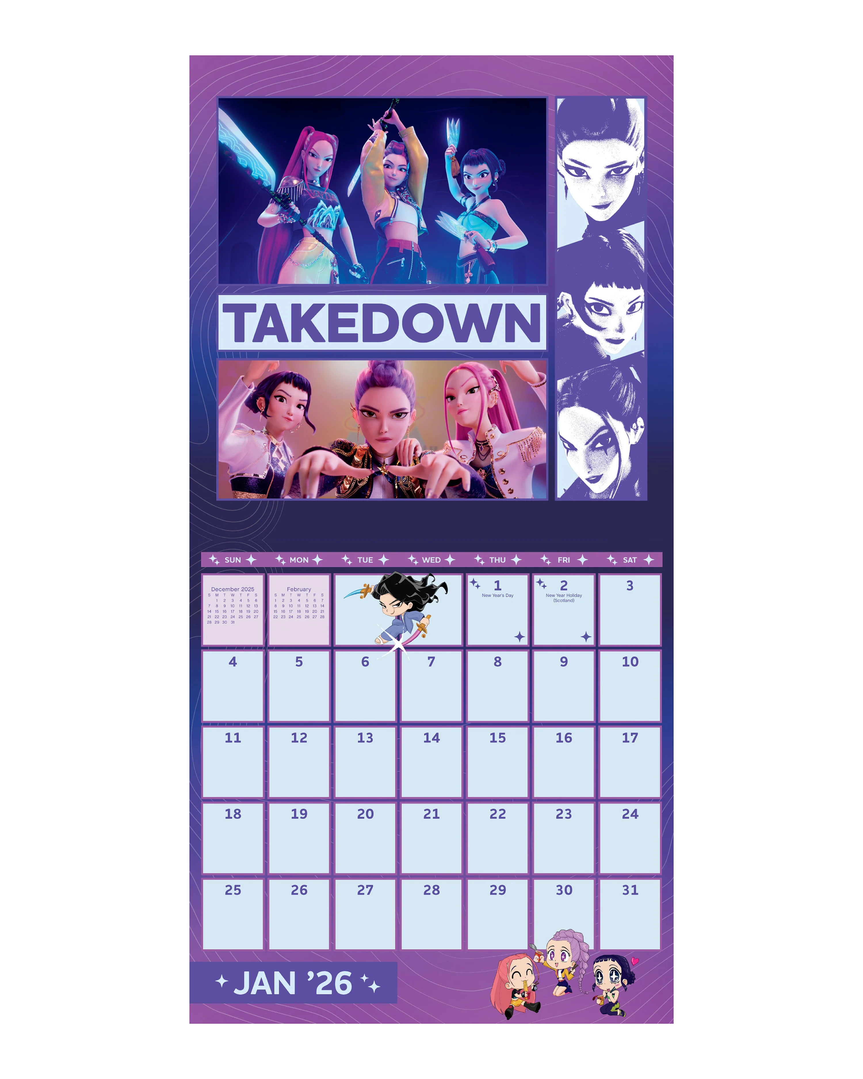 K-Pop Demon Hunters Kalender 2026 - Image 6