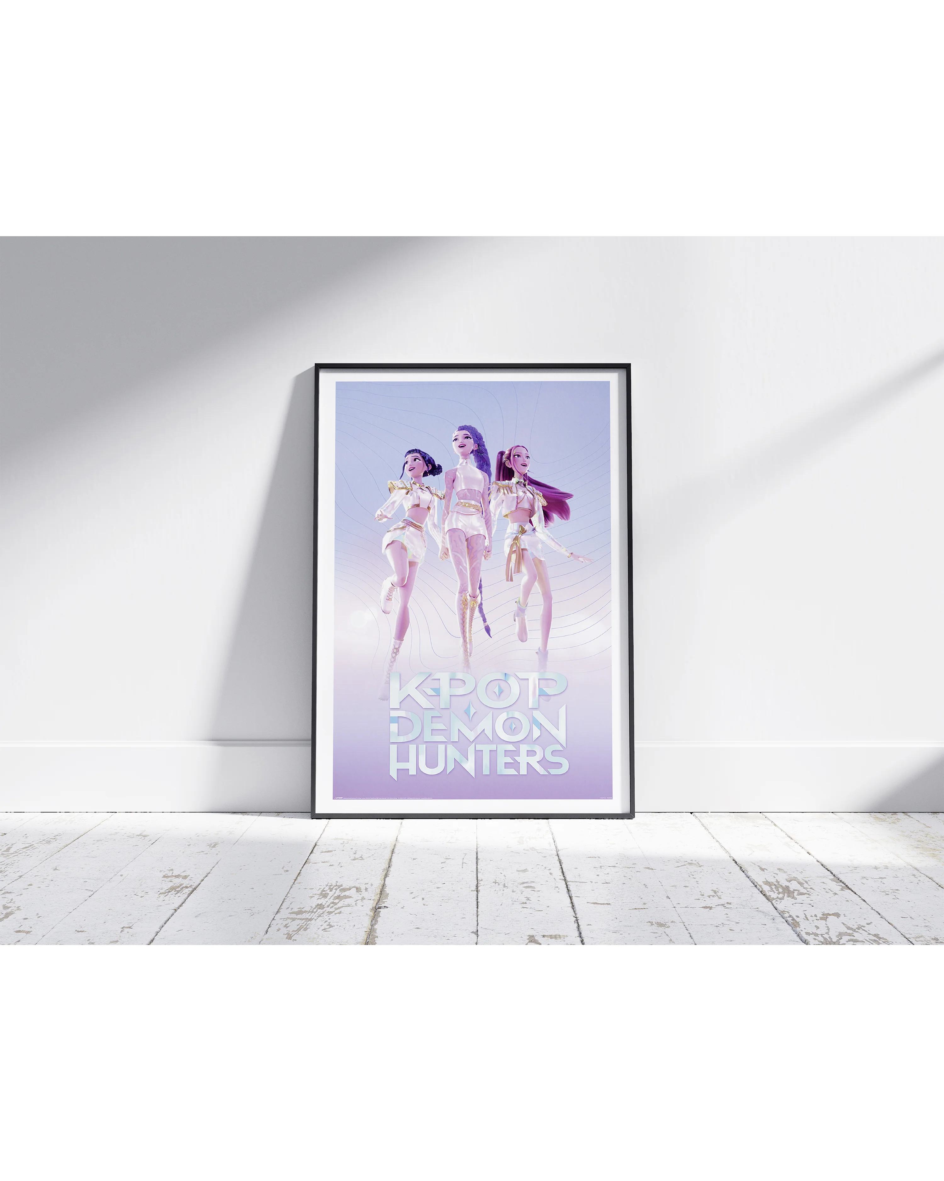 K-Pop Demon Hunters Poster Huntr/x Floating - Image 3