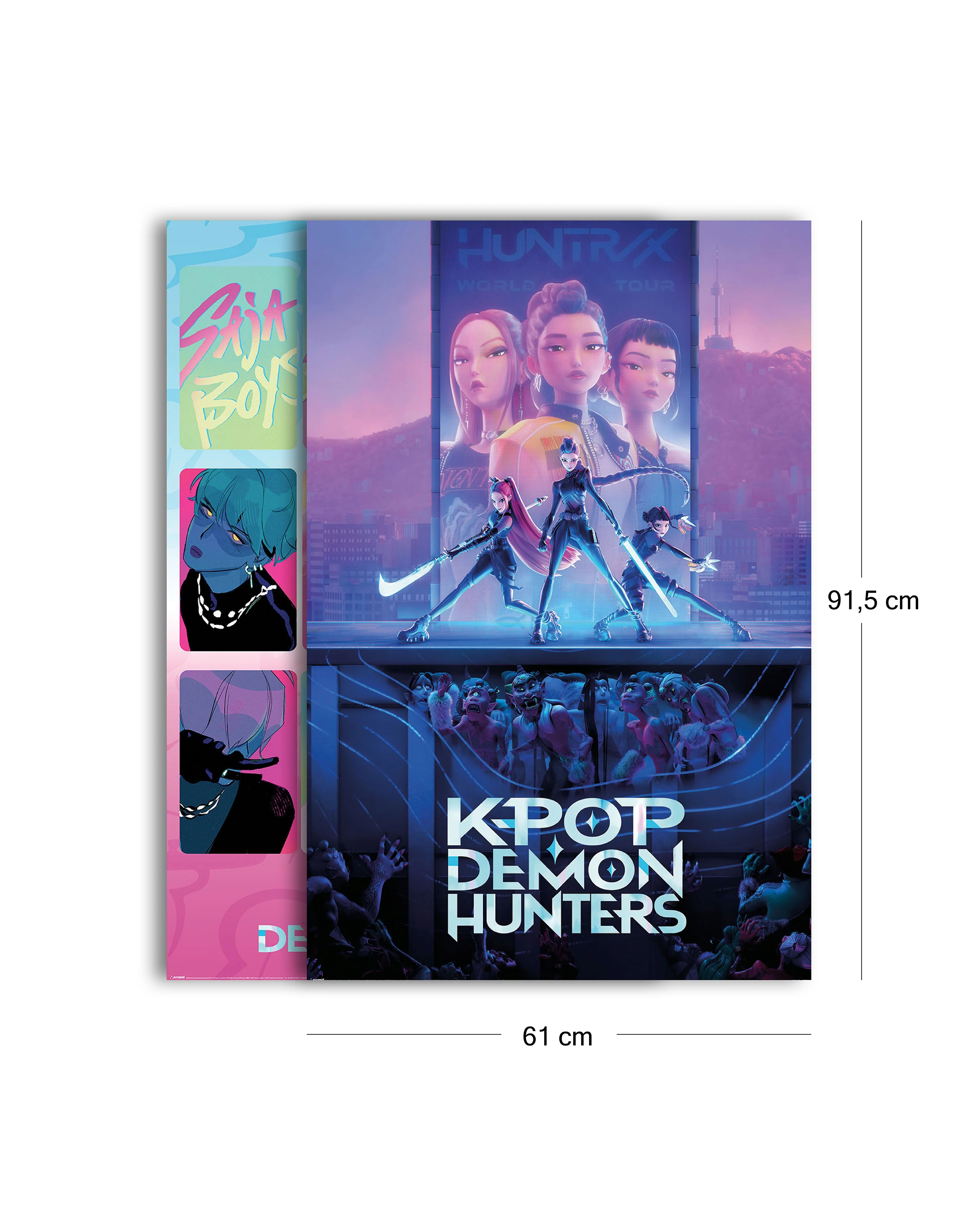 K-Pop Demon Hunters Posterset Huntrix & Saja Boys - Image 2
