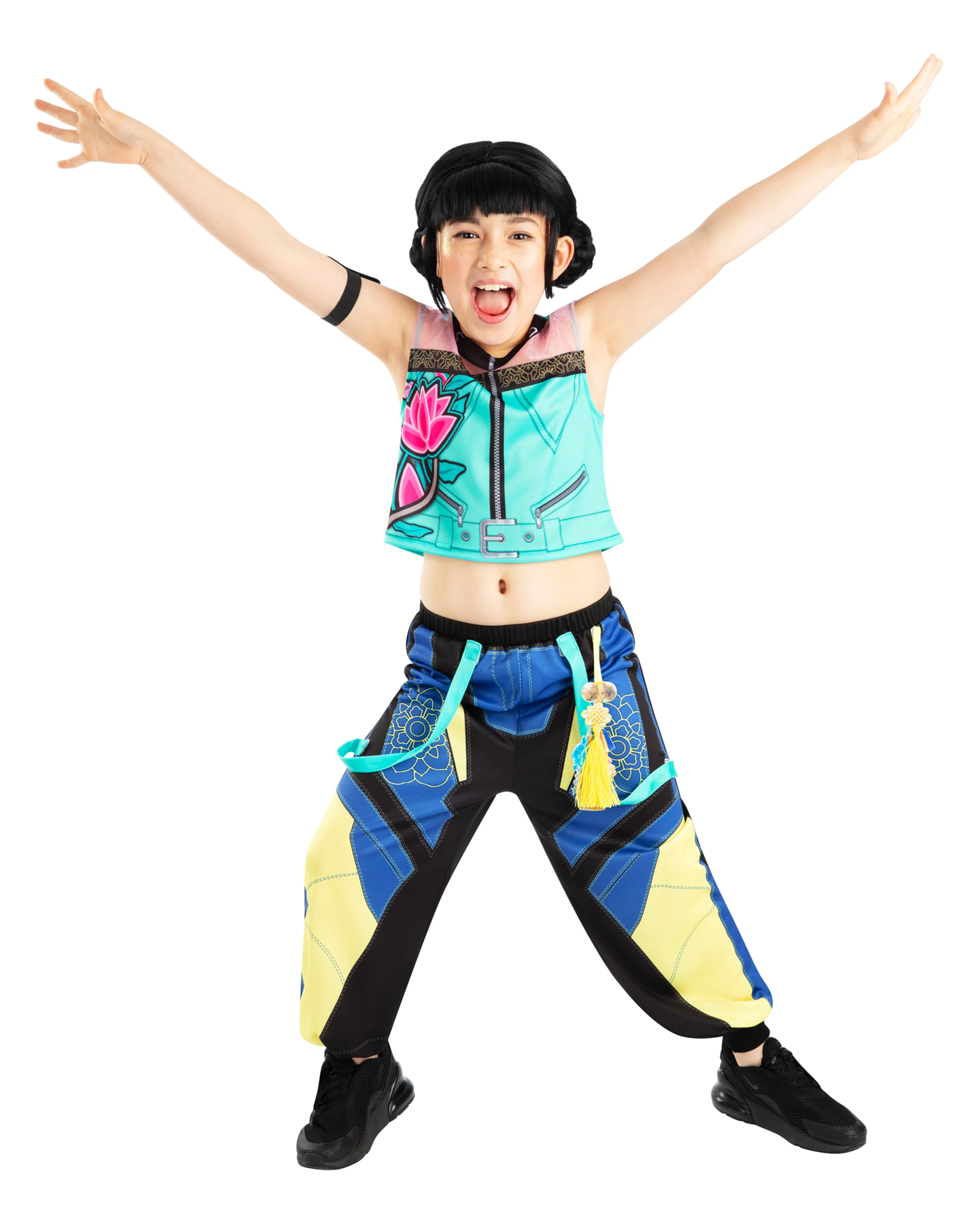 K-Pop Demon Hunters Zoey Core Look Kostüm bestehend aus Top, Hosen & Armband - Image 5
