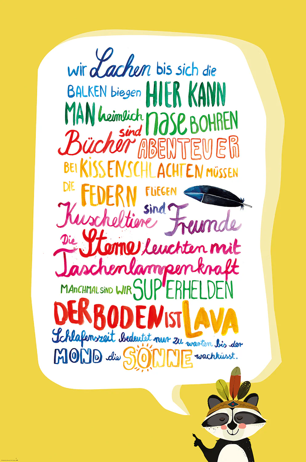 Kinderzimmer Poster Set Auf 170 gr. Papier gedruckt. - Image 2