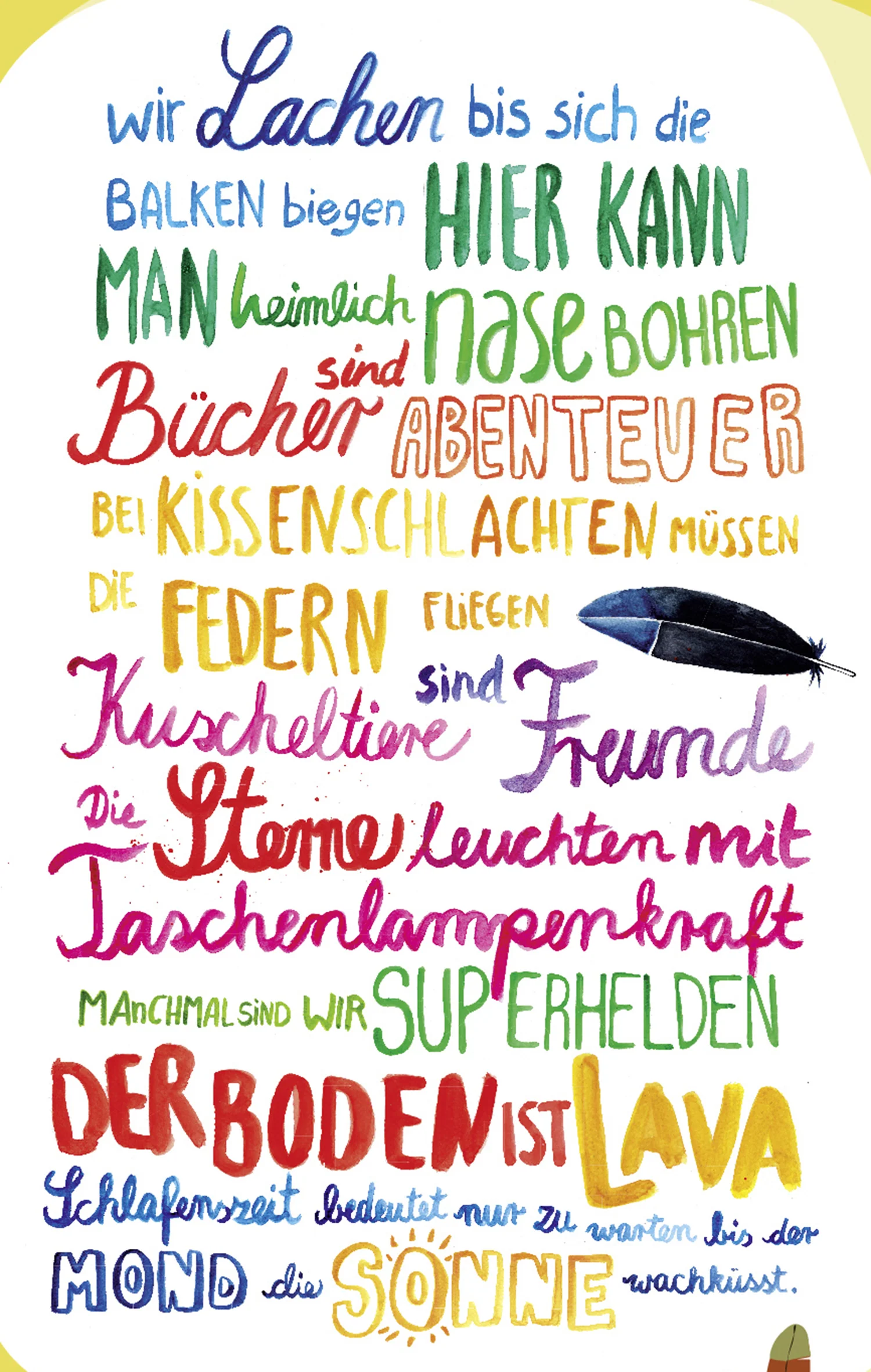 Kinderzimmer-Regeln Poster Auf 170 gr. Papier gedruckt - Image 4