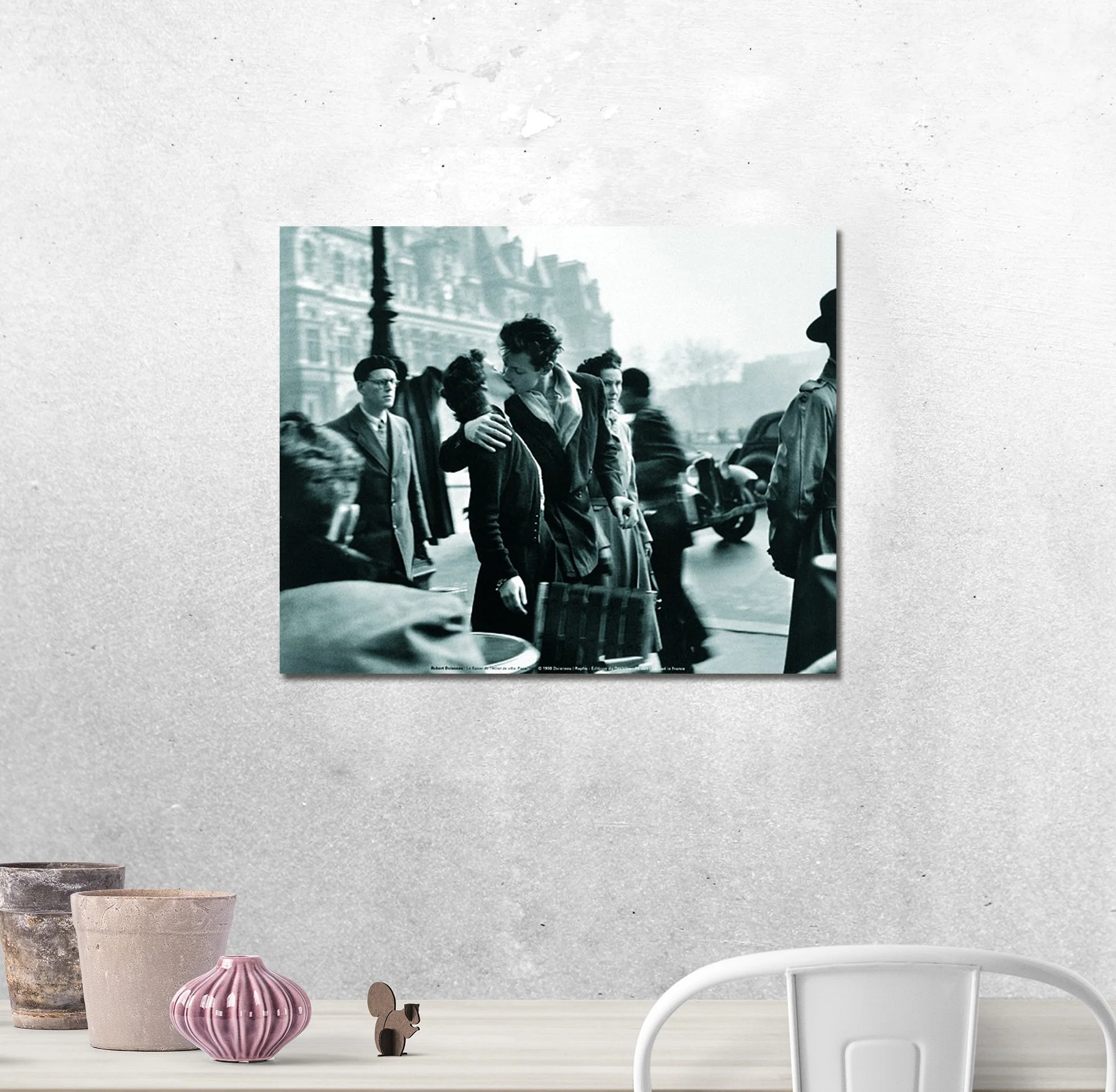 Le Baiser De L'Hotel De Ville Kunstdruck - Image 2