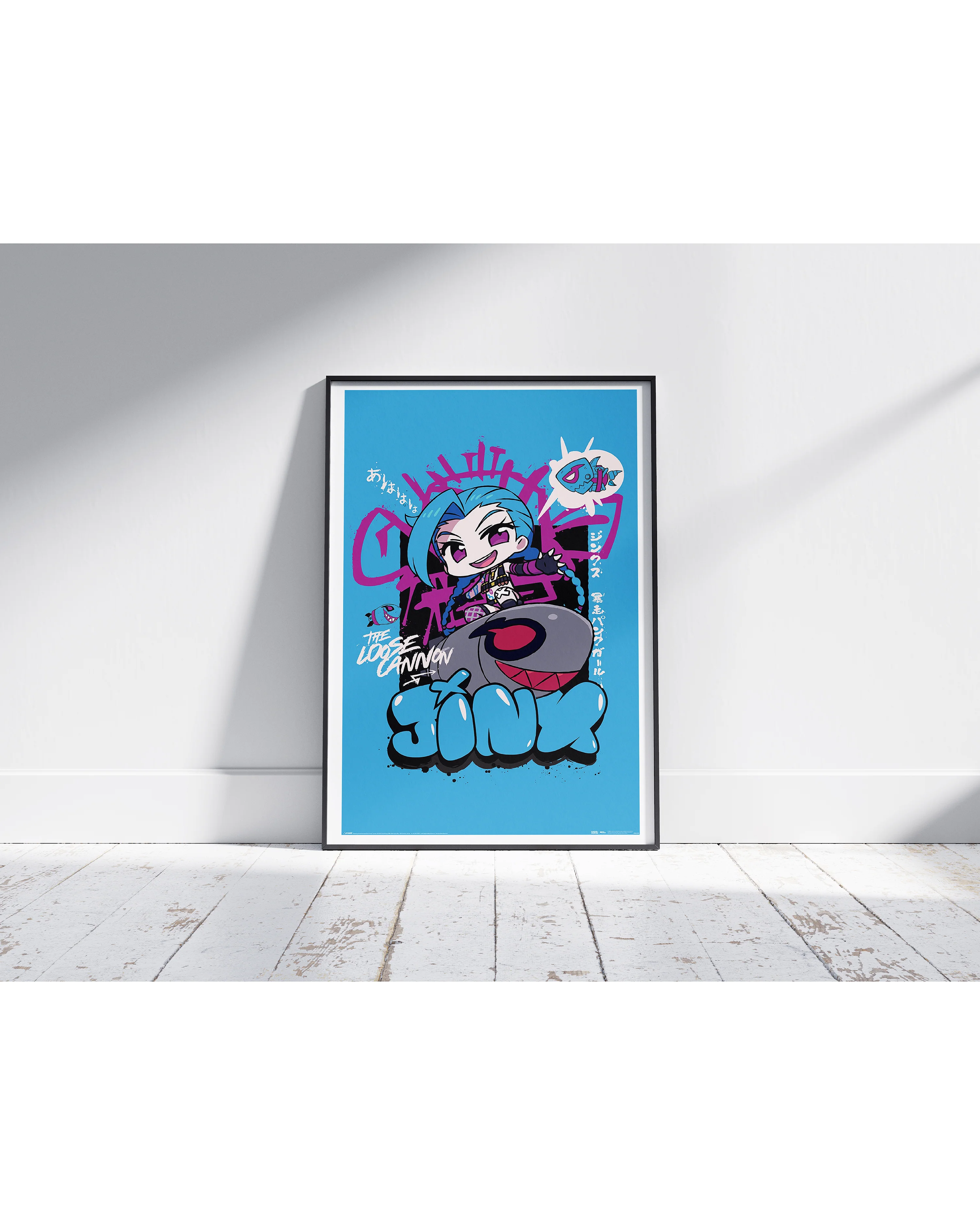 League of Legends Poster - Chibi Jinx - 61x91,5 cm - Gaming Plakat - Image 3
