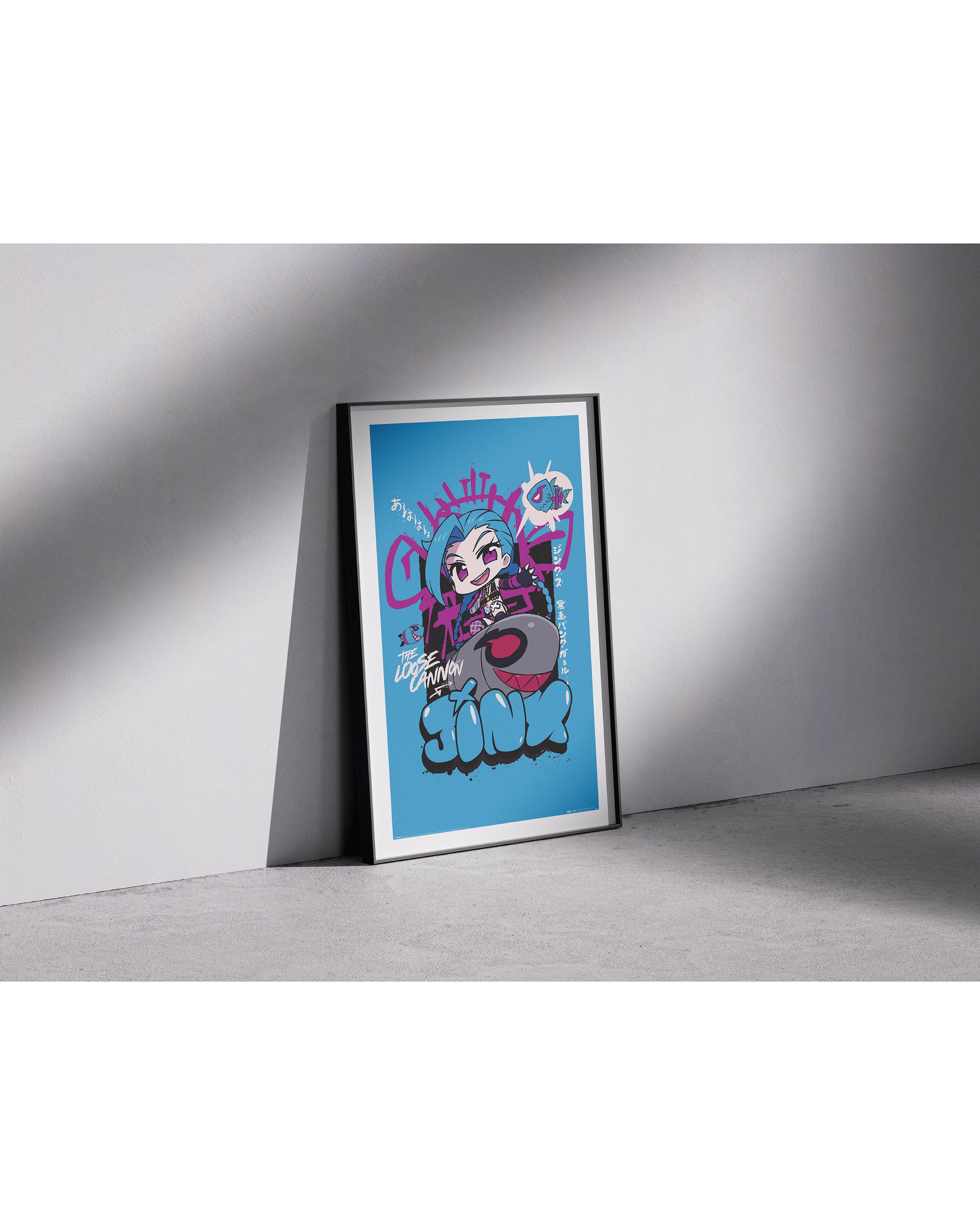 League of Legends Poster - Chibi Jinx - 61x91,5 cm - Gaming Plakat - Image 4