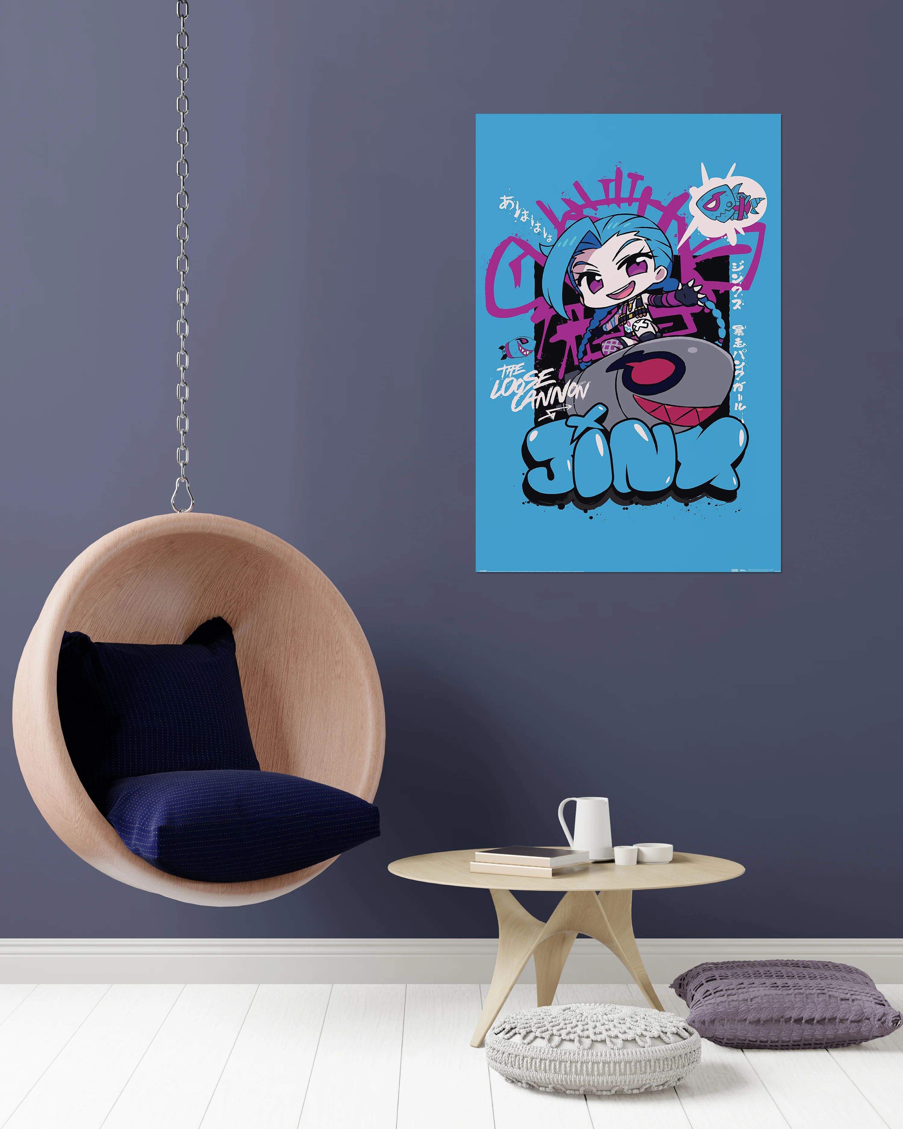 League of Legends Poster - Chibi Jinx - 61x91,5 cm - Gaming Plakat - Image 5
