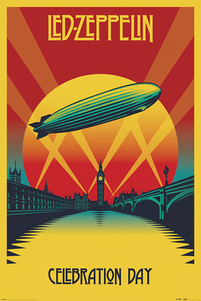 Led Zeppelin Poster Celebration Day - Image 6