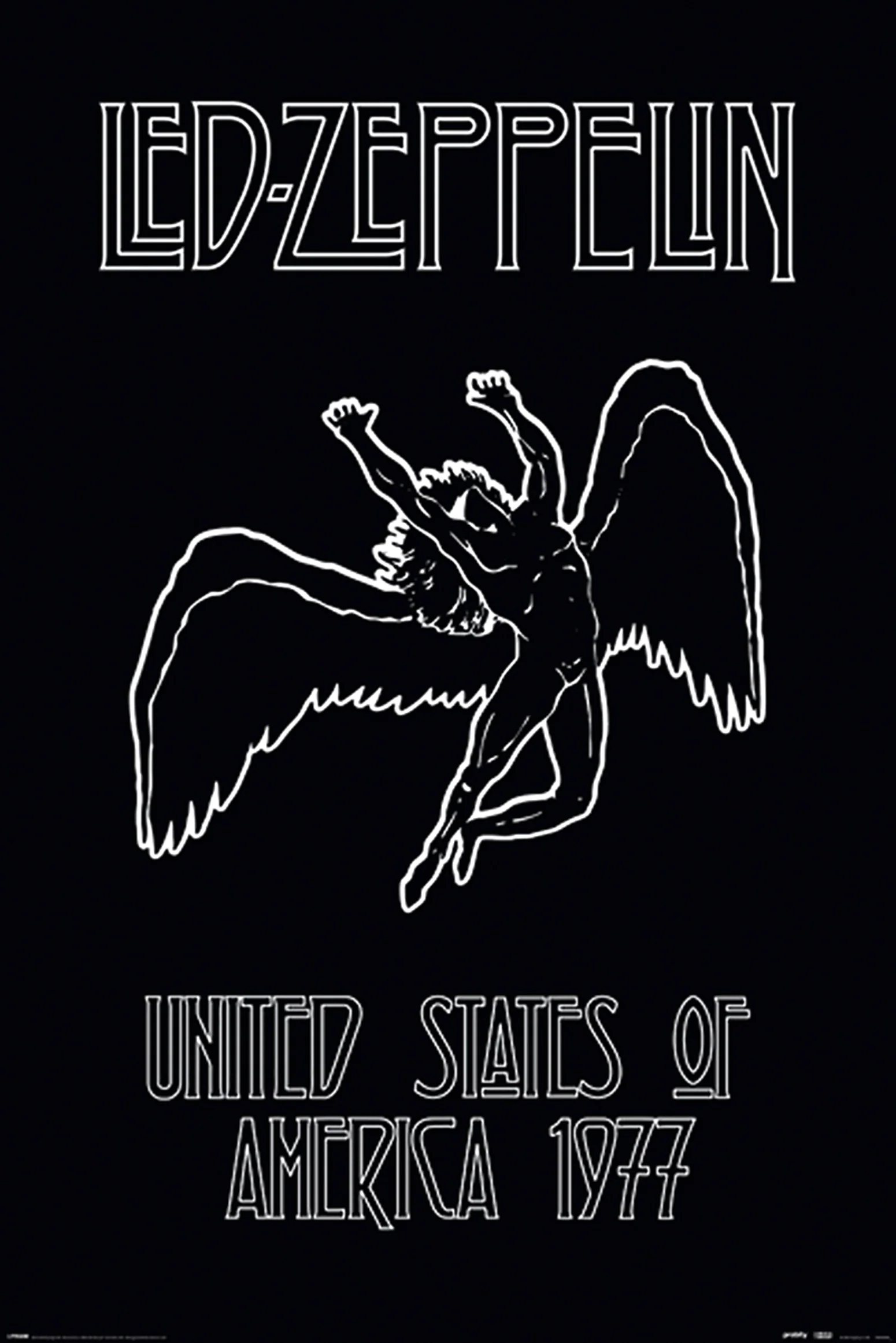 Led Zeppelin Poster Icarus