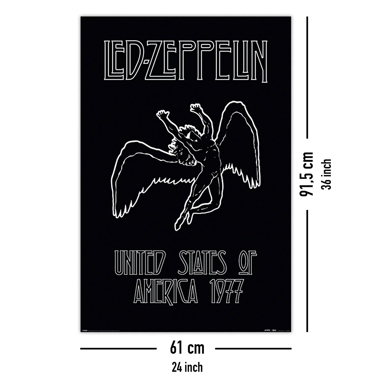 Led Zeppelin Poster Icarus - Image 5
