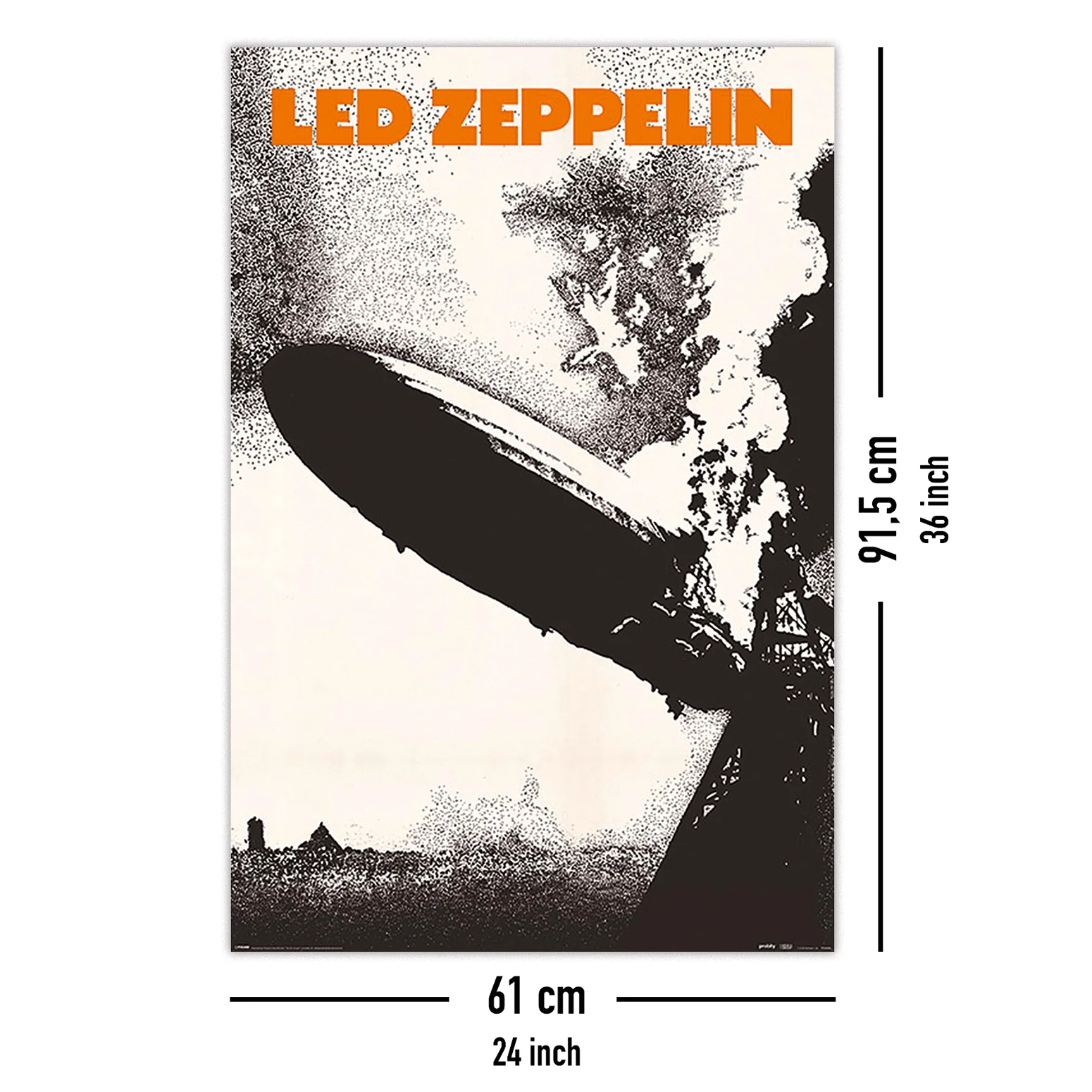 Led Zeppelin Poster Led Zeppelin I - Image 5