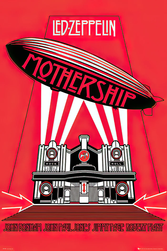 Led Zeppelin Poster Mothership