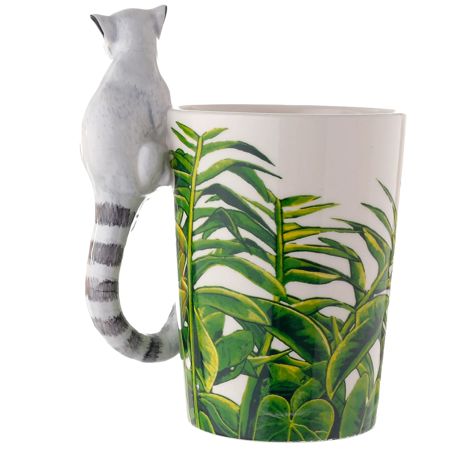 Lemur Tasse mit 3D Henkel Becher Katta - Image 4