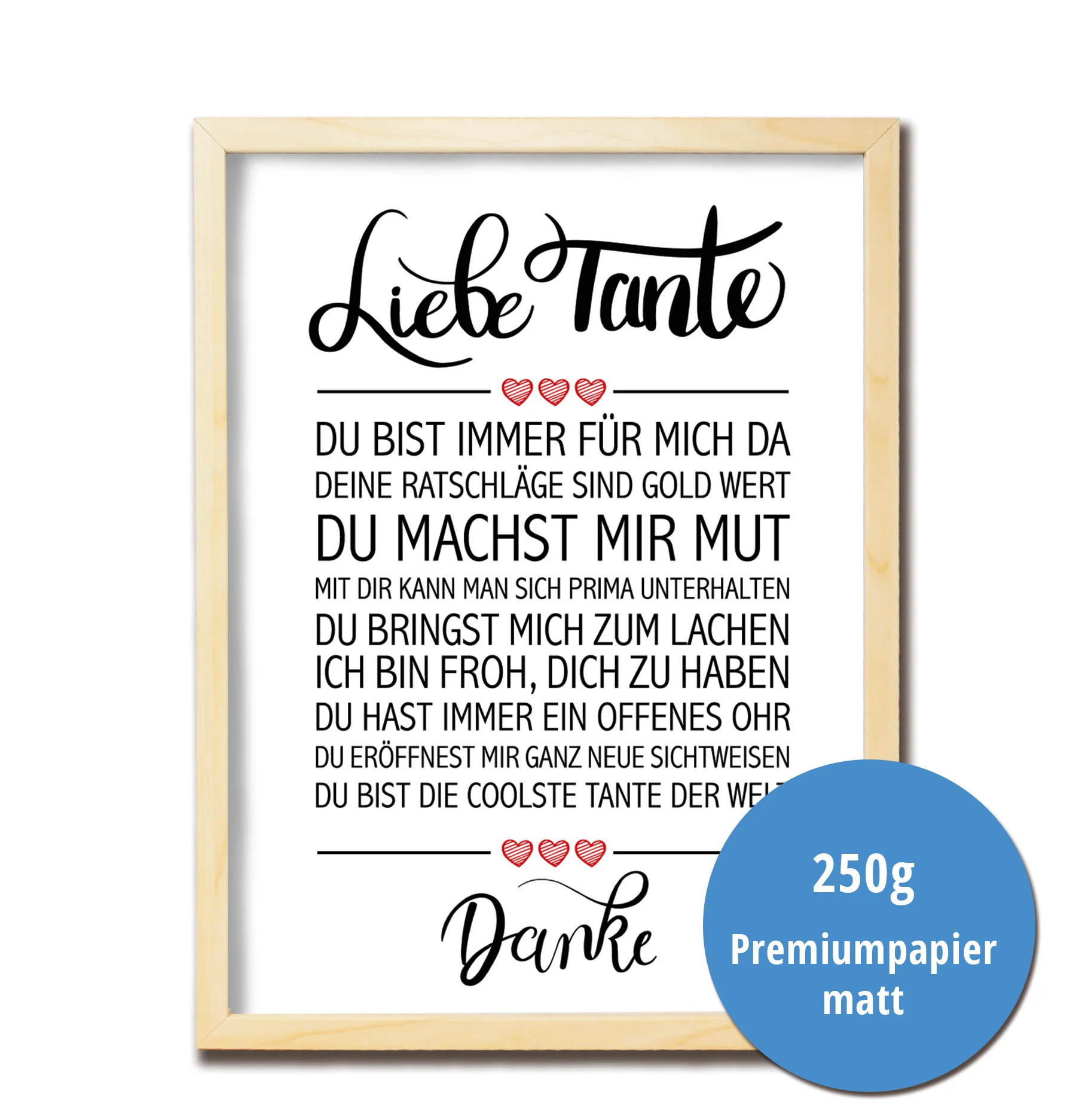 Liebe Tante Kunstdruck - Image 3
